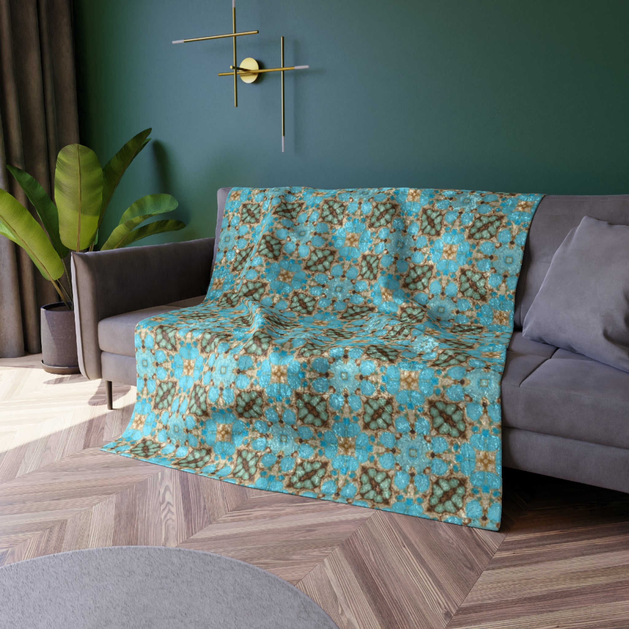 Yareli Crushed Velvet Blanket