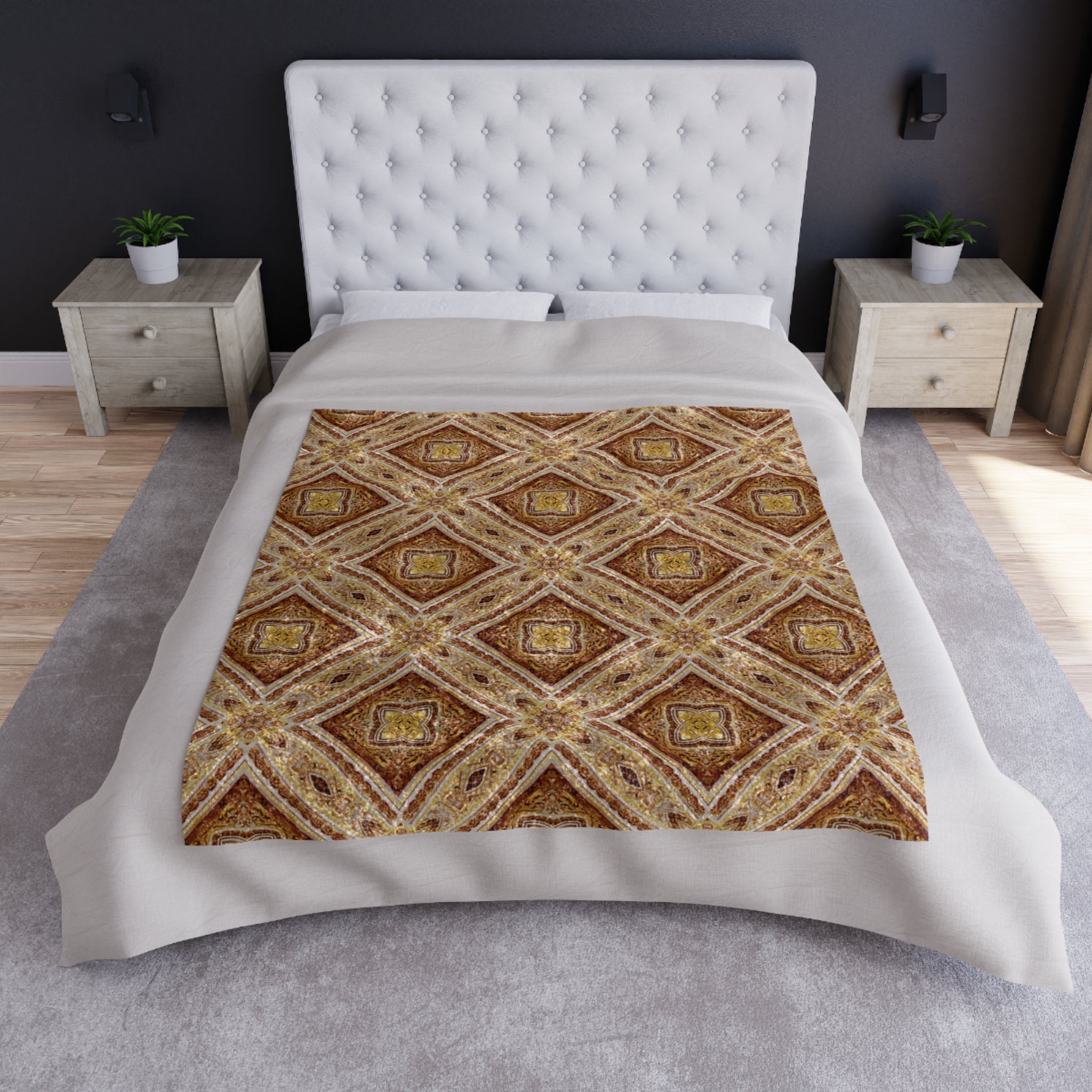 Sequoia Crushed Velvet Blanket
