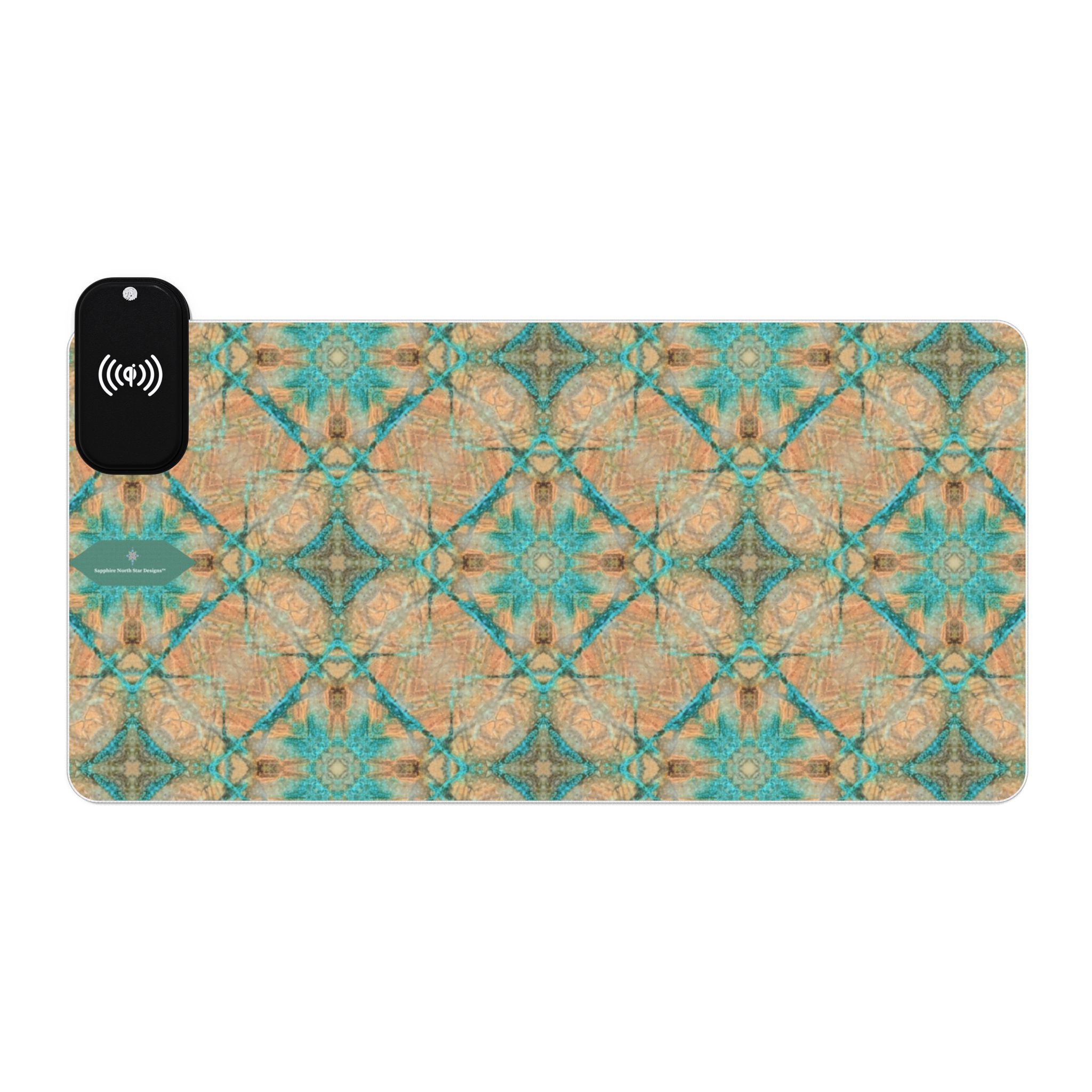 Dakota LED Mouse Pad with Wireless Phone Charging