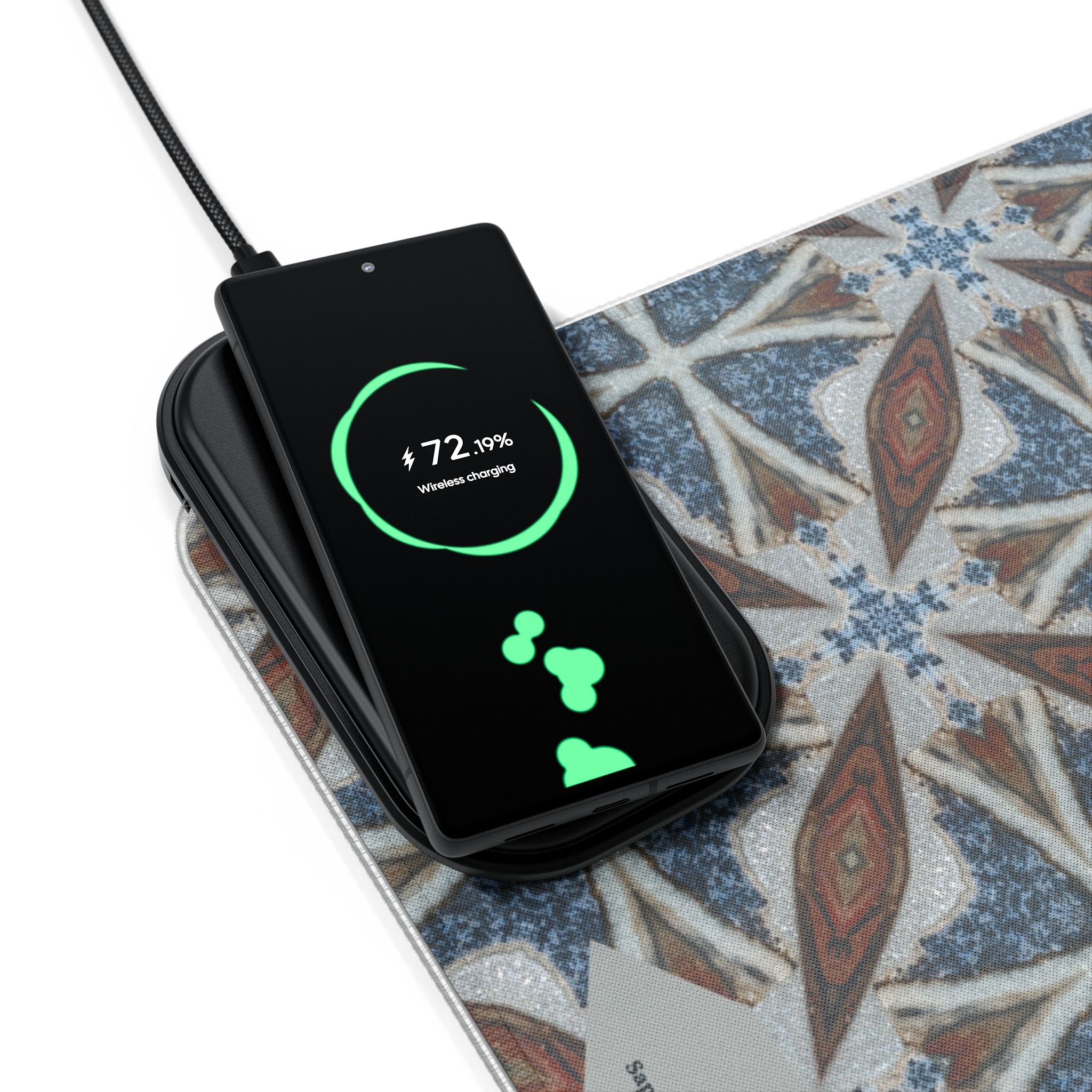 Nakoda LED Mouse Pad with Wireless Phone Charging