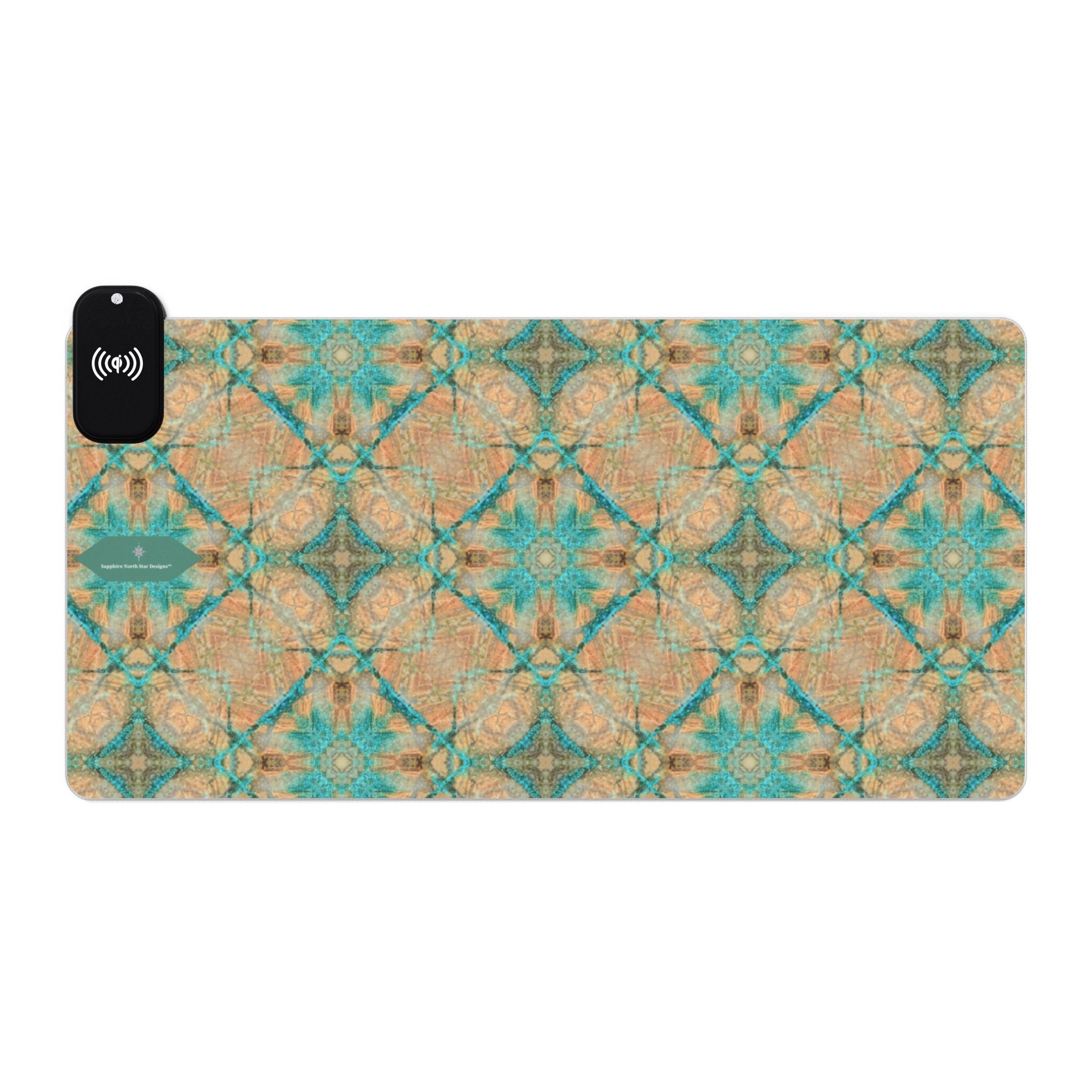 Dakota LED Mouse Pad with Wireless Phone Charging