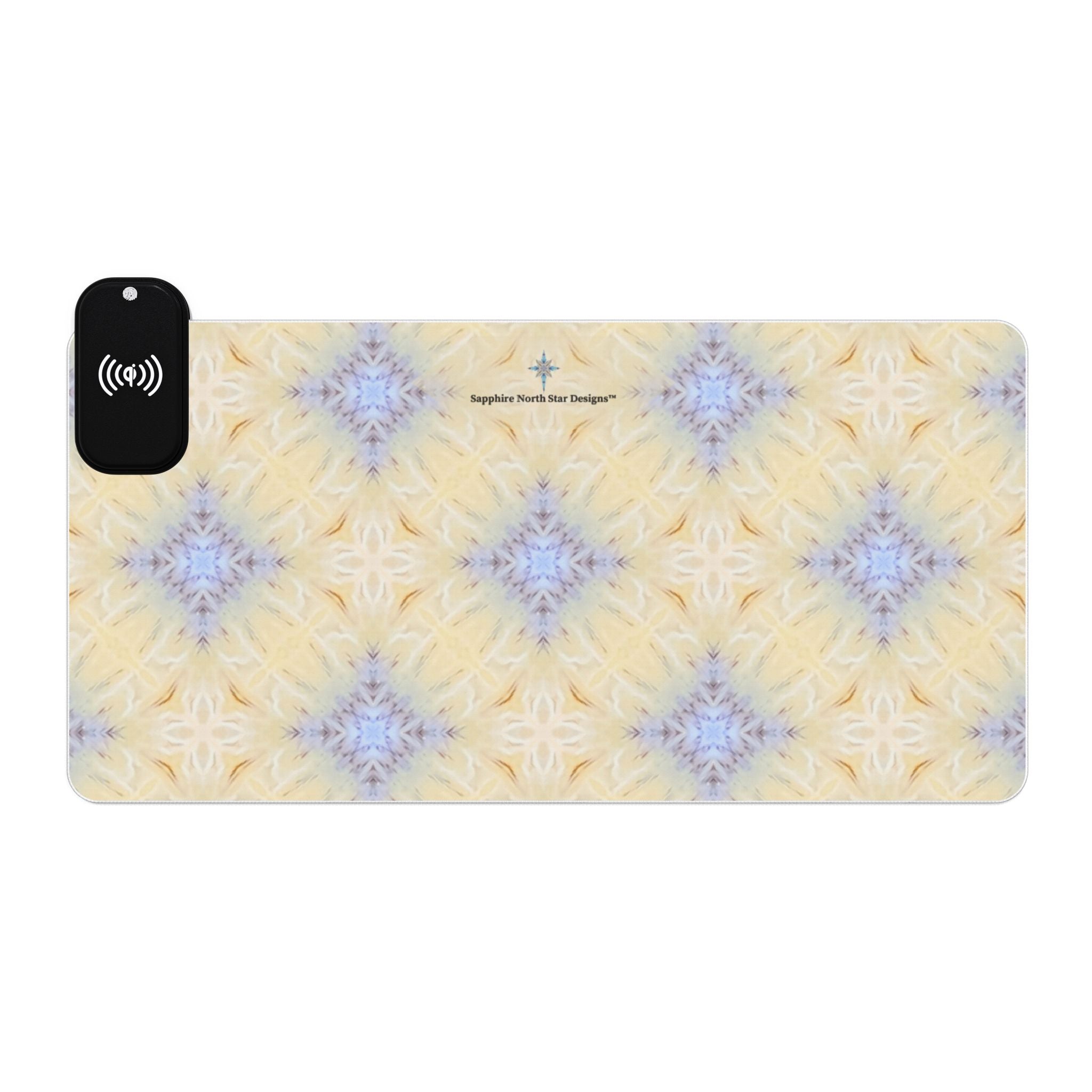 Ivaana LED Mouse Pad with Wireless Phone Charging