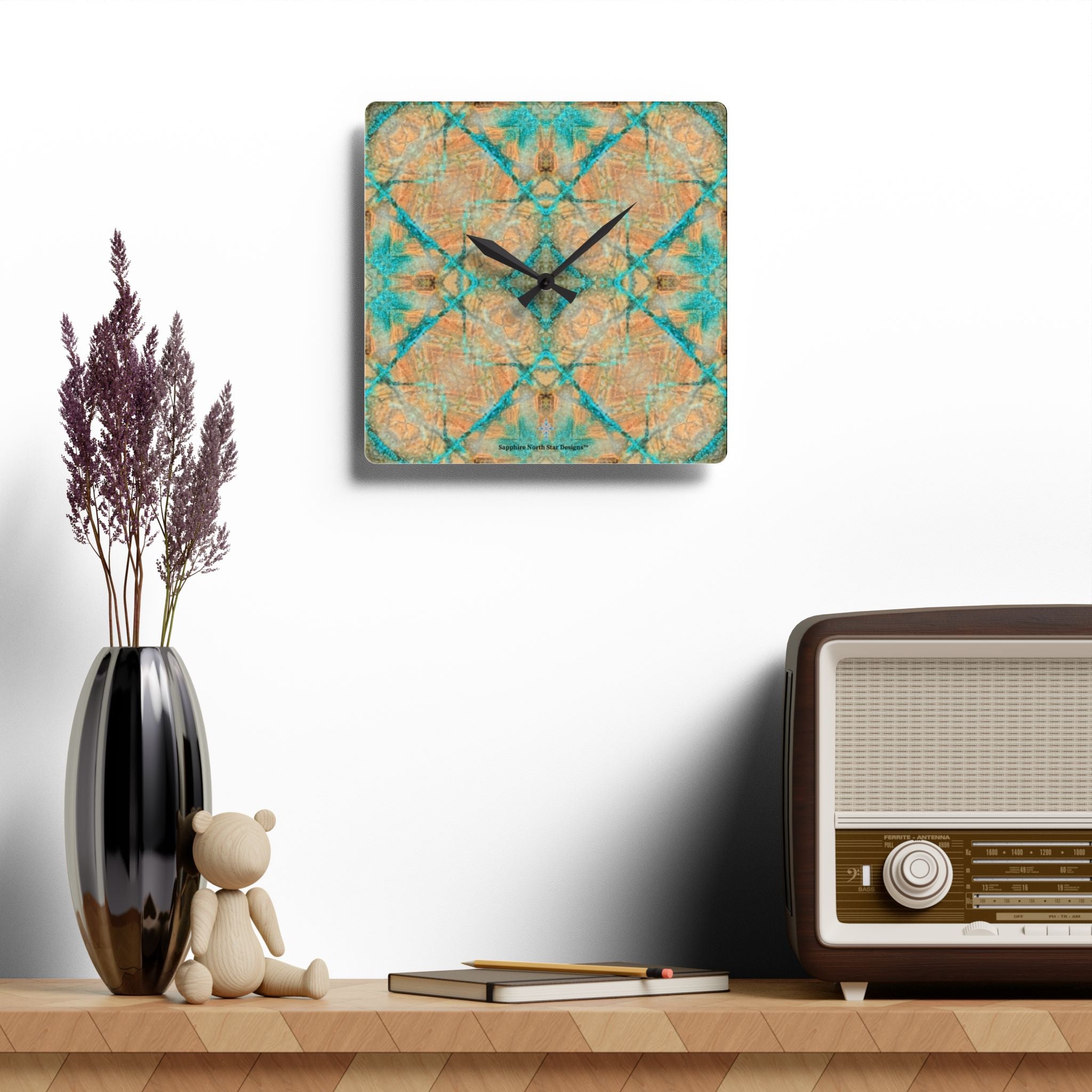 Dakota Wall Art Clock