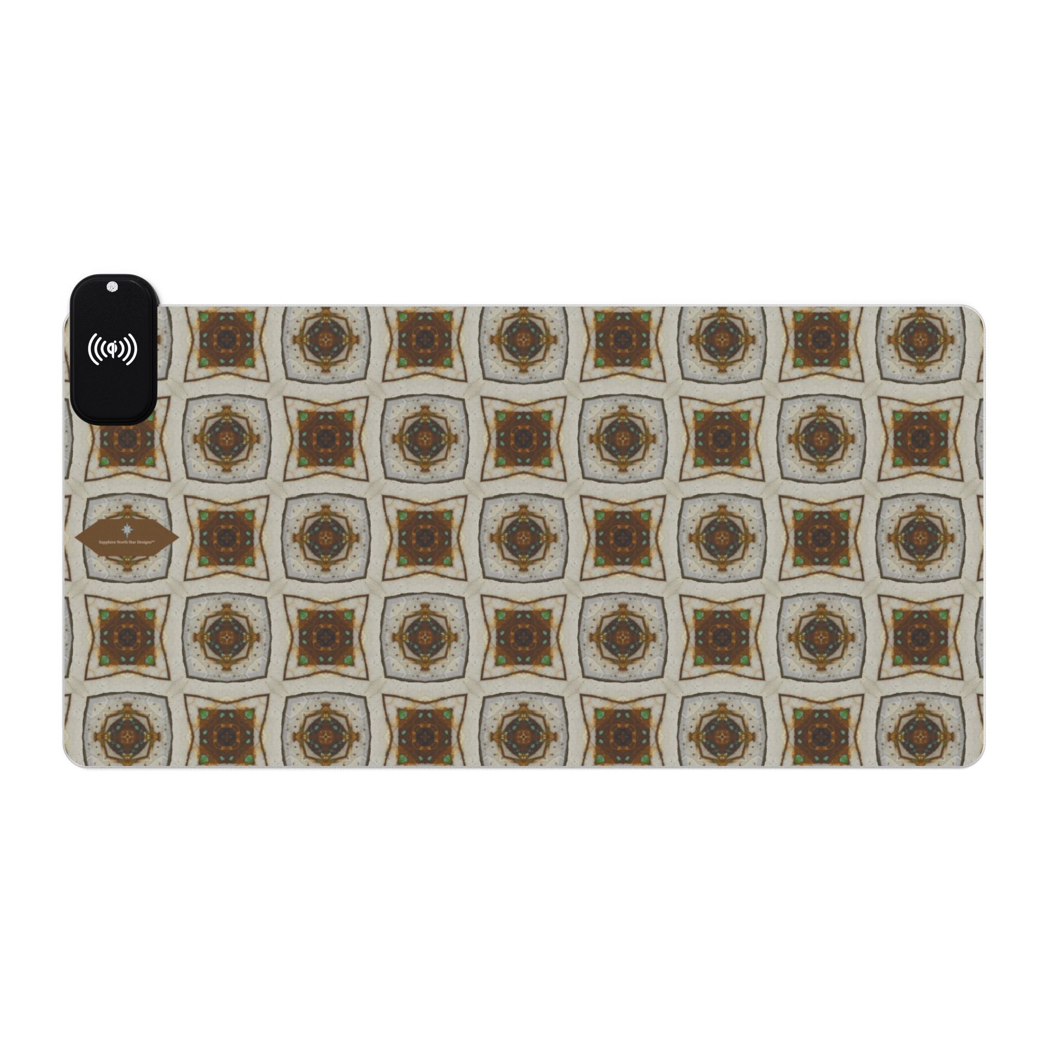 Tanin LED Mouse Pad with Wireless Phone Charging