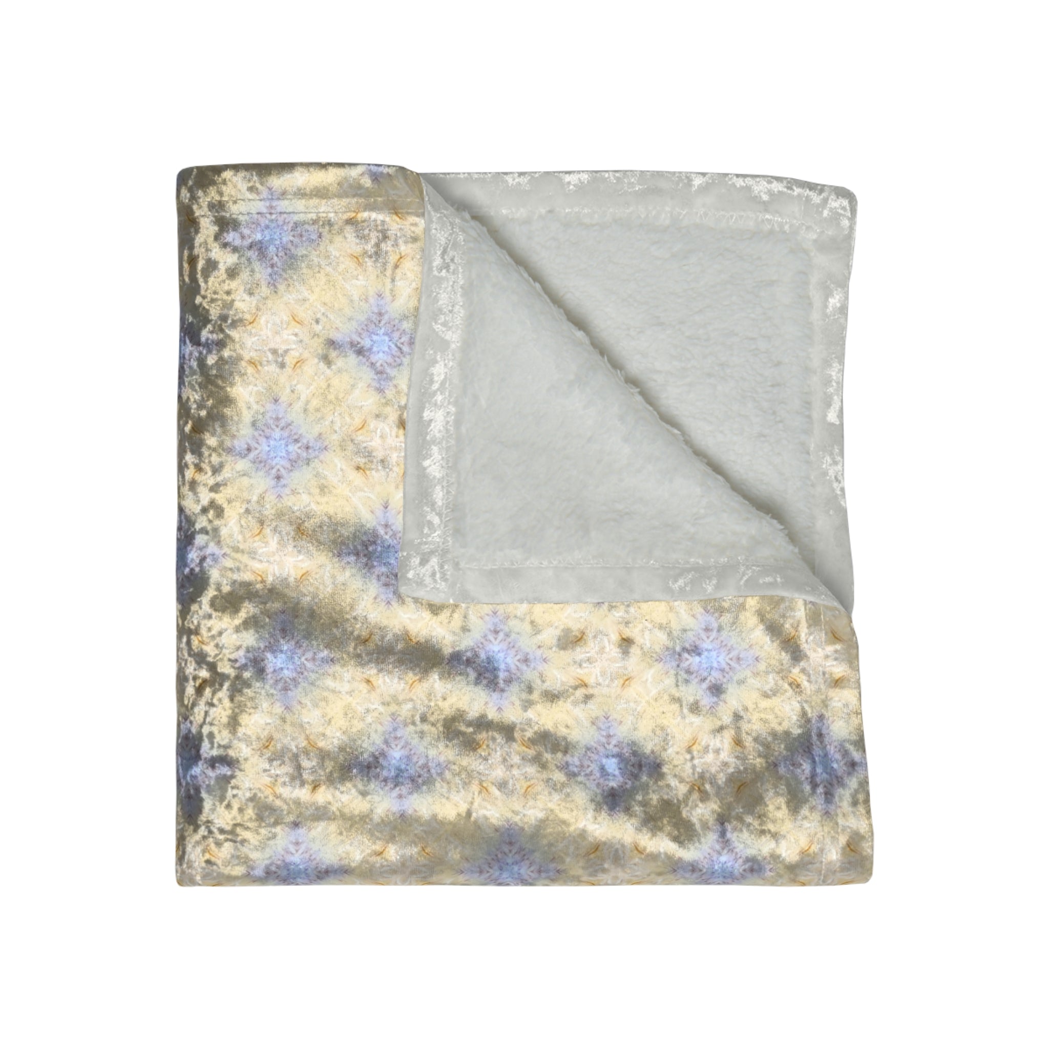 Ivaana Crushed Velvet Blanket