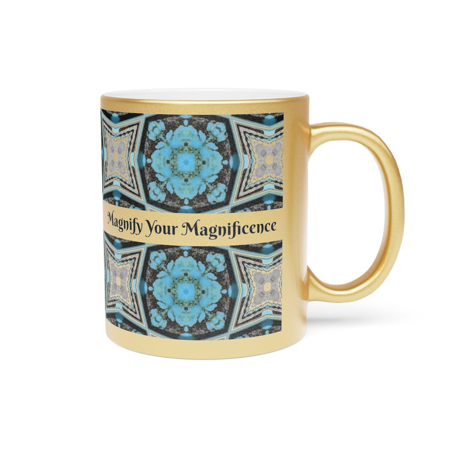 Magnify Your Magnificence Metallic Mug