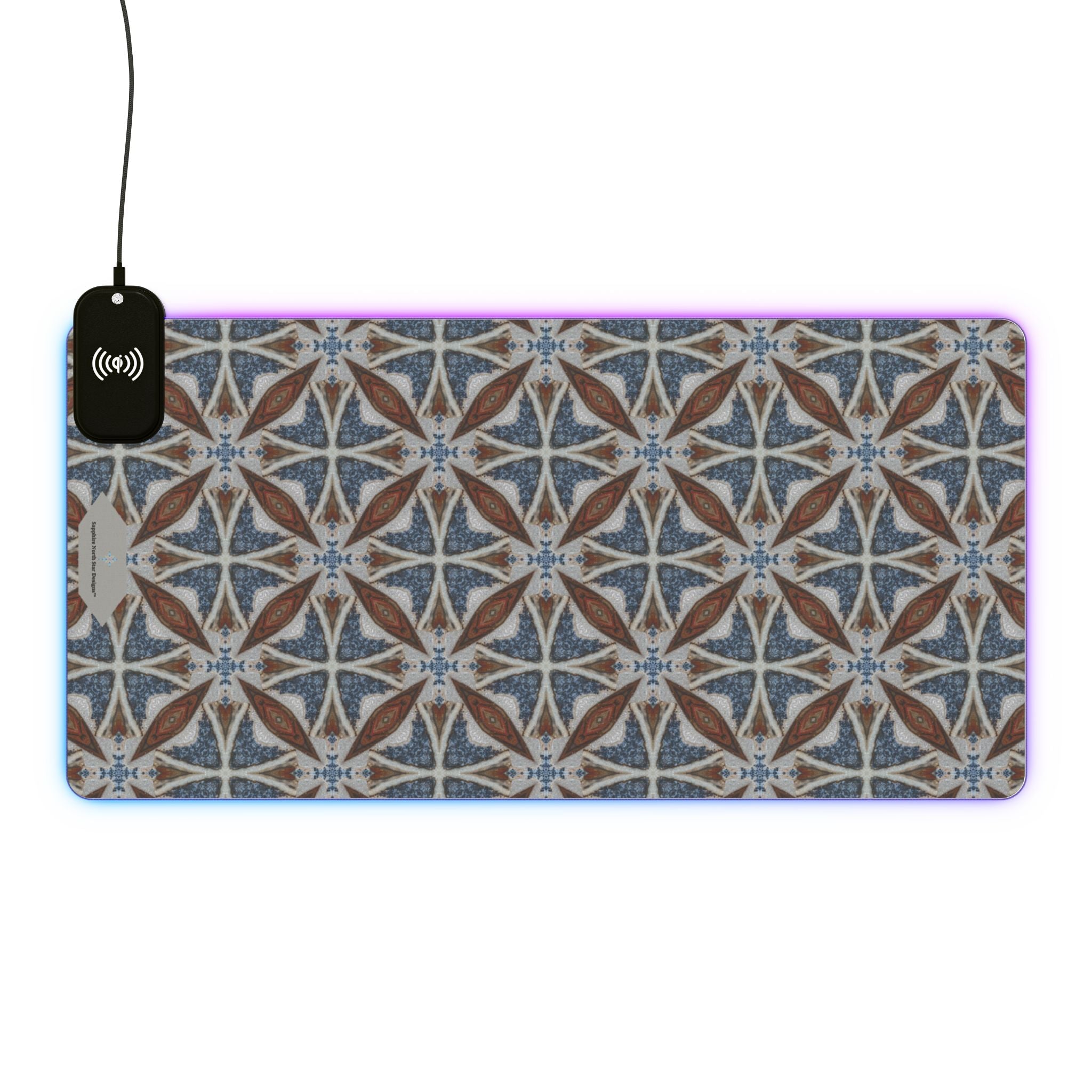 Nakoda LED Mouse Pad with Wireless Phone Charging