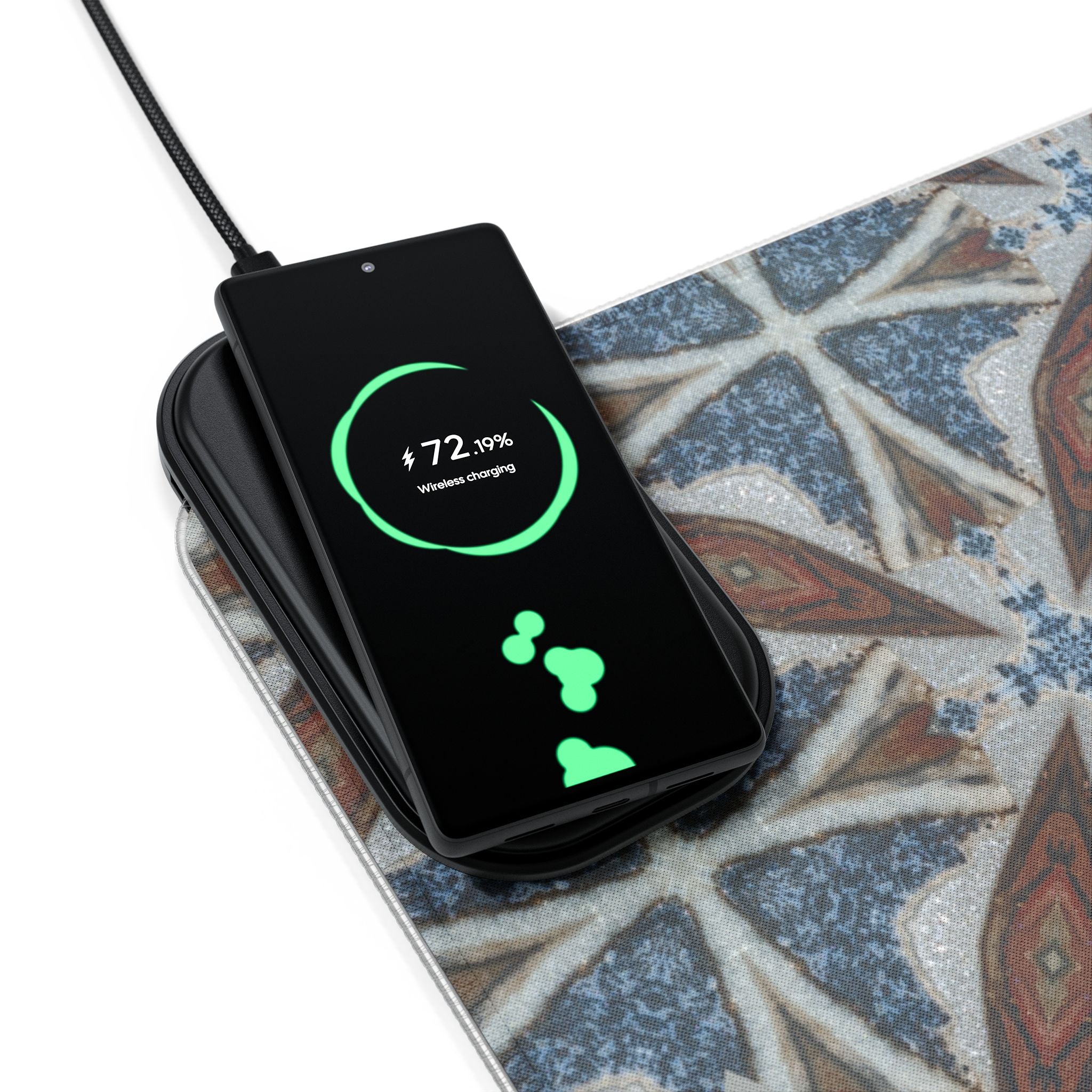 Nakoda LED Mouse Pad with Wireless Phone Charging