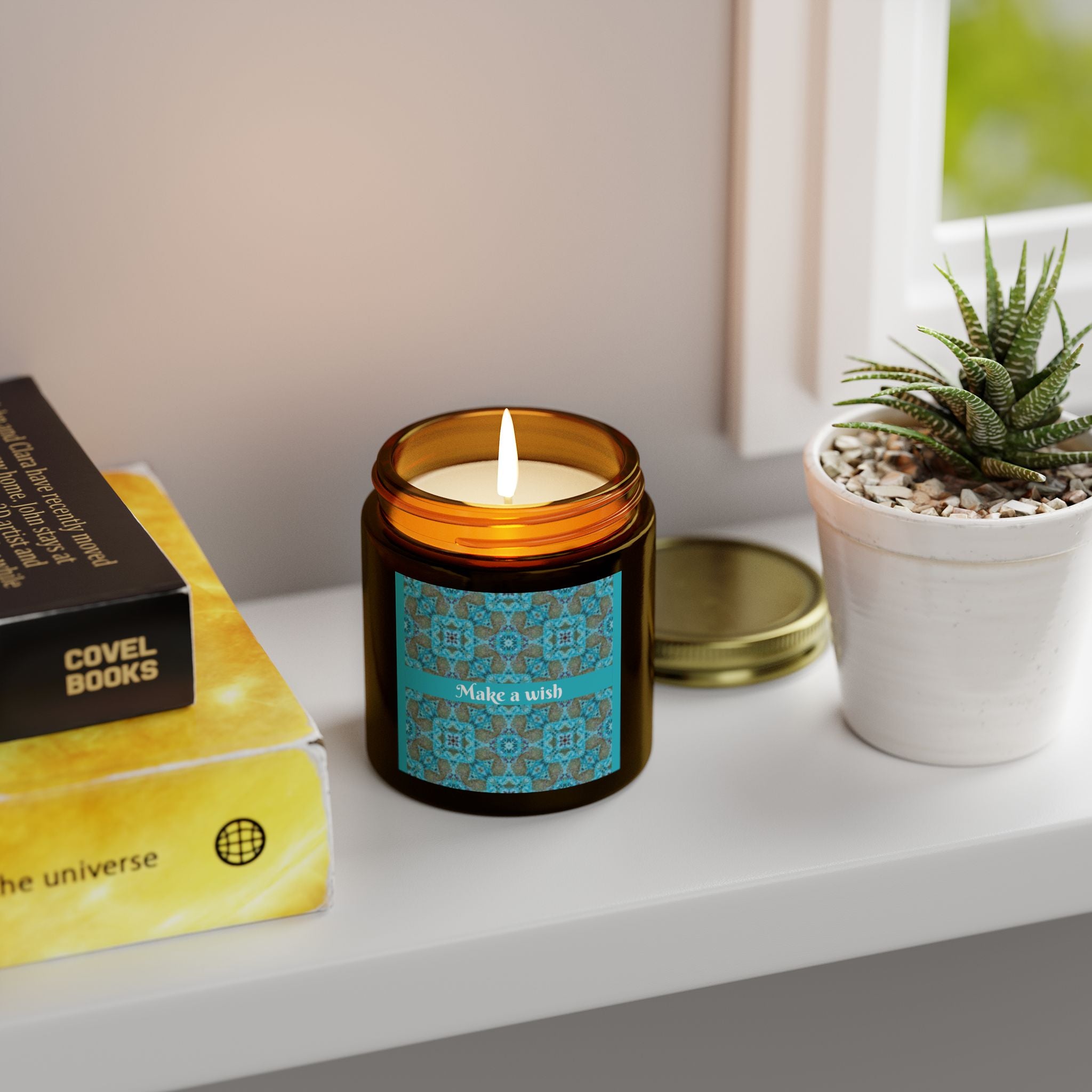 Inspirational Ameyaili Scented Candles, Coconut Apricot Wax (4oz, 9oz)