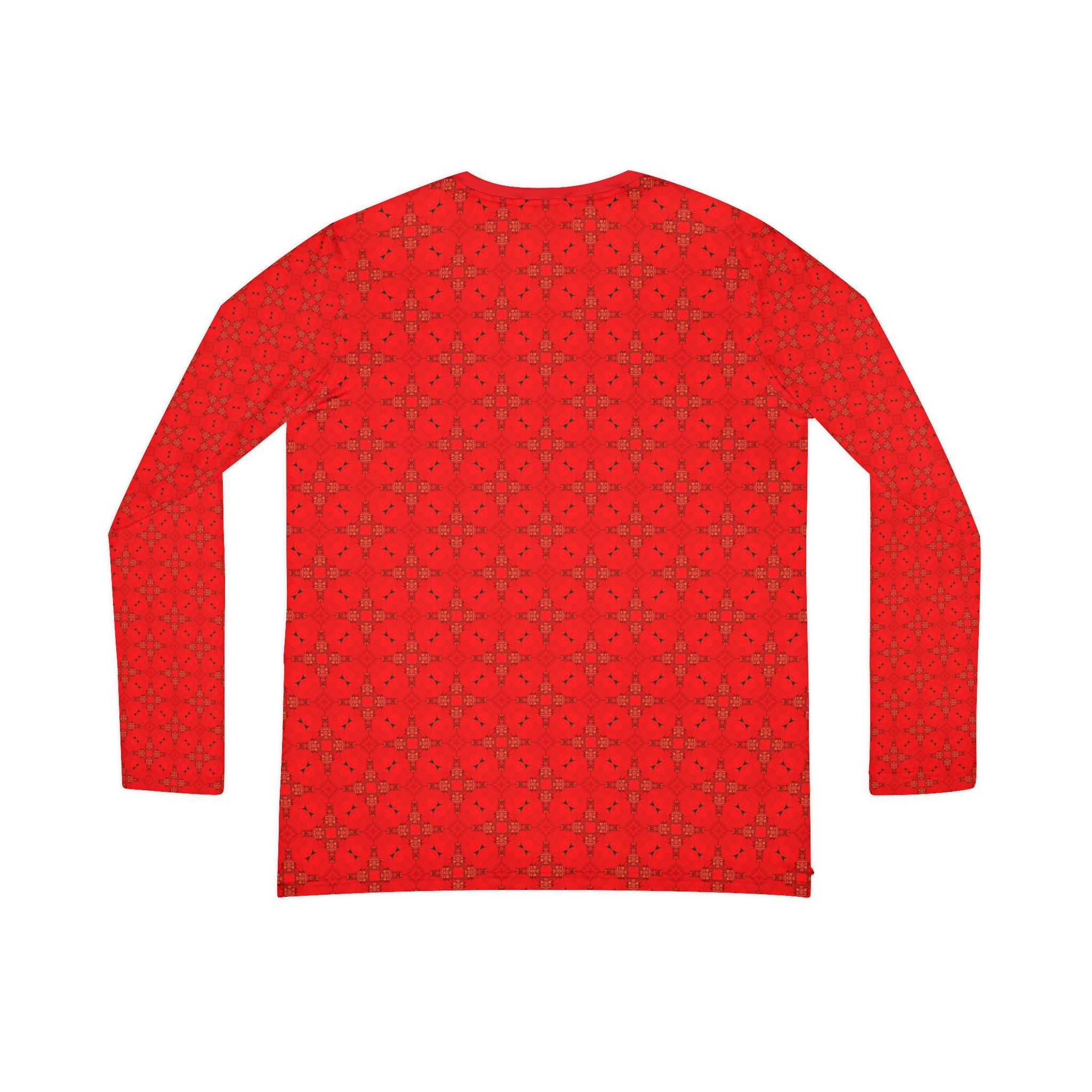 Nina Red Long Sleeve Shirt