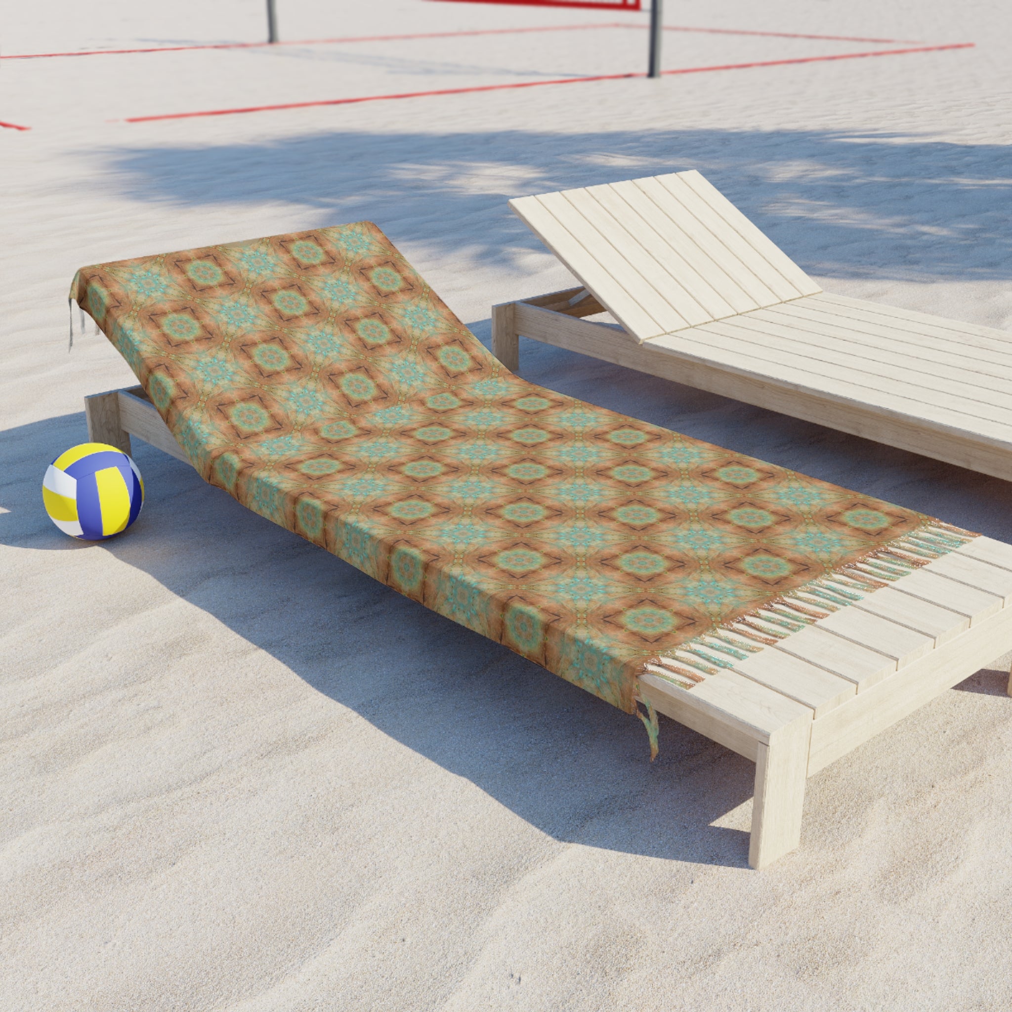 Eyota Tasseled Beach Towel