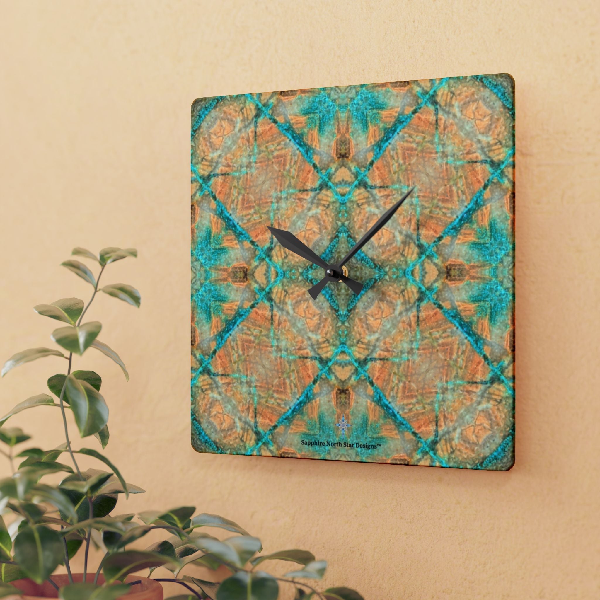 Dakota Wall Art Clock