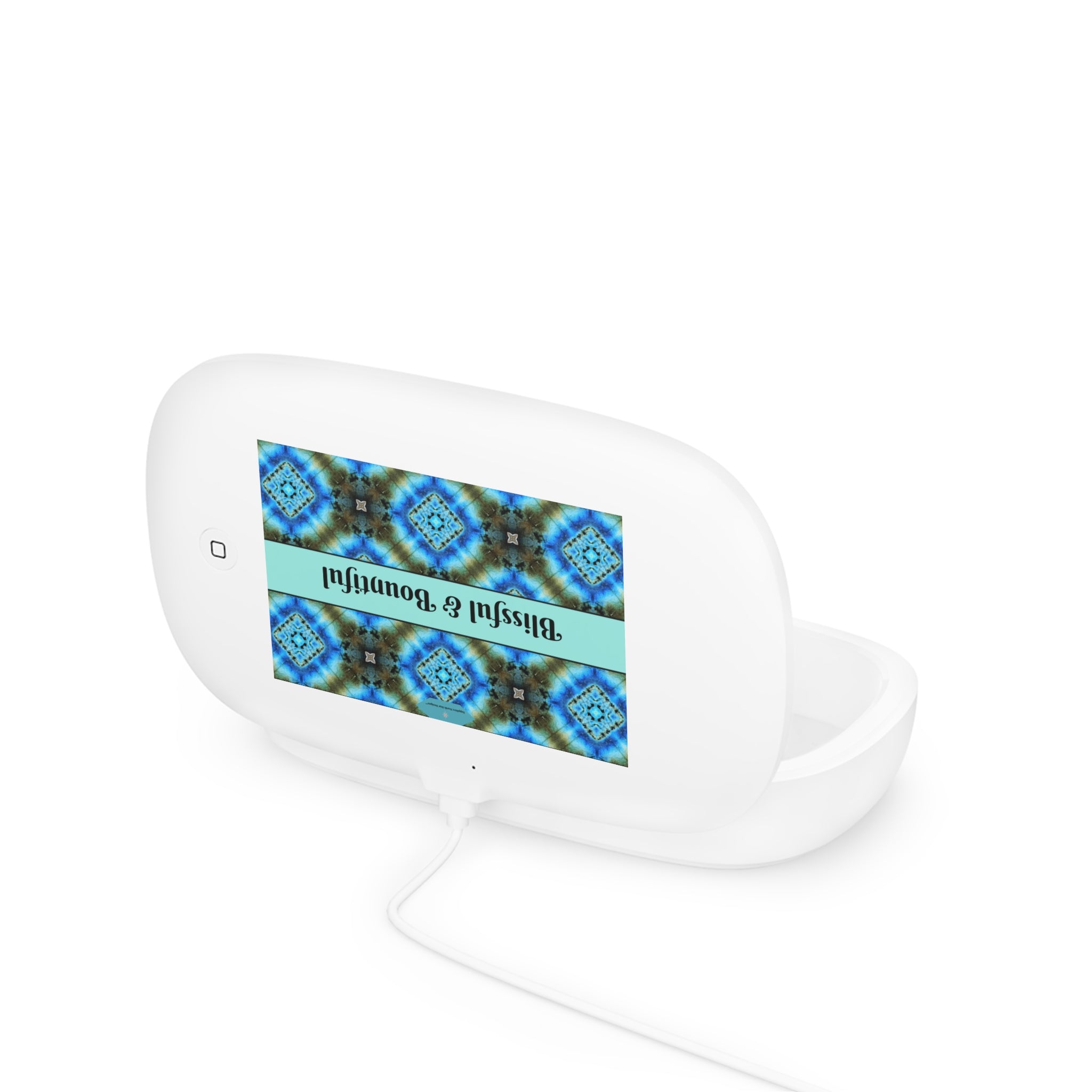 Blissful & Bountiful UV Phone Sanitizer and Wireless Charging Pad