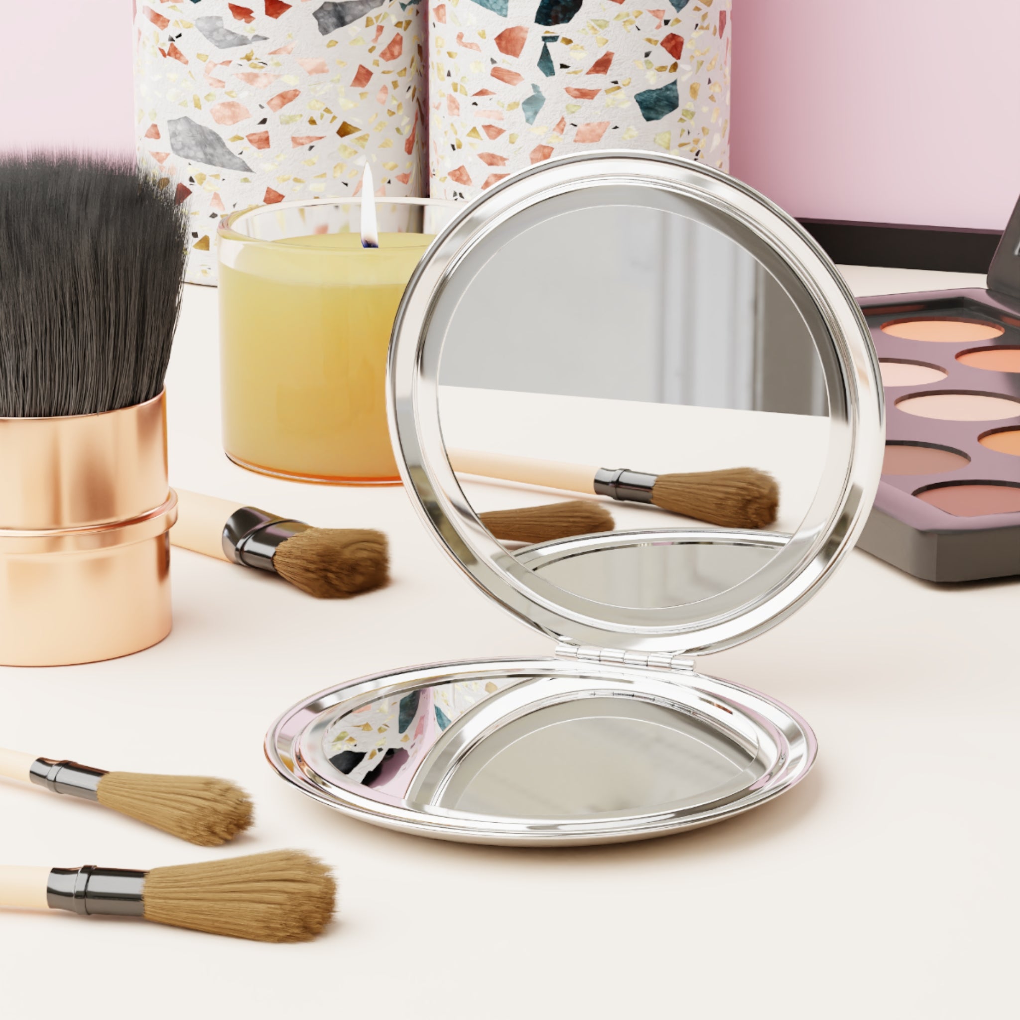 Nova Compact Travel Mirror