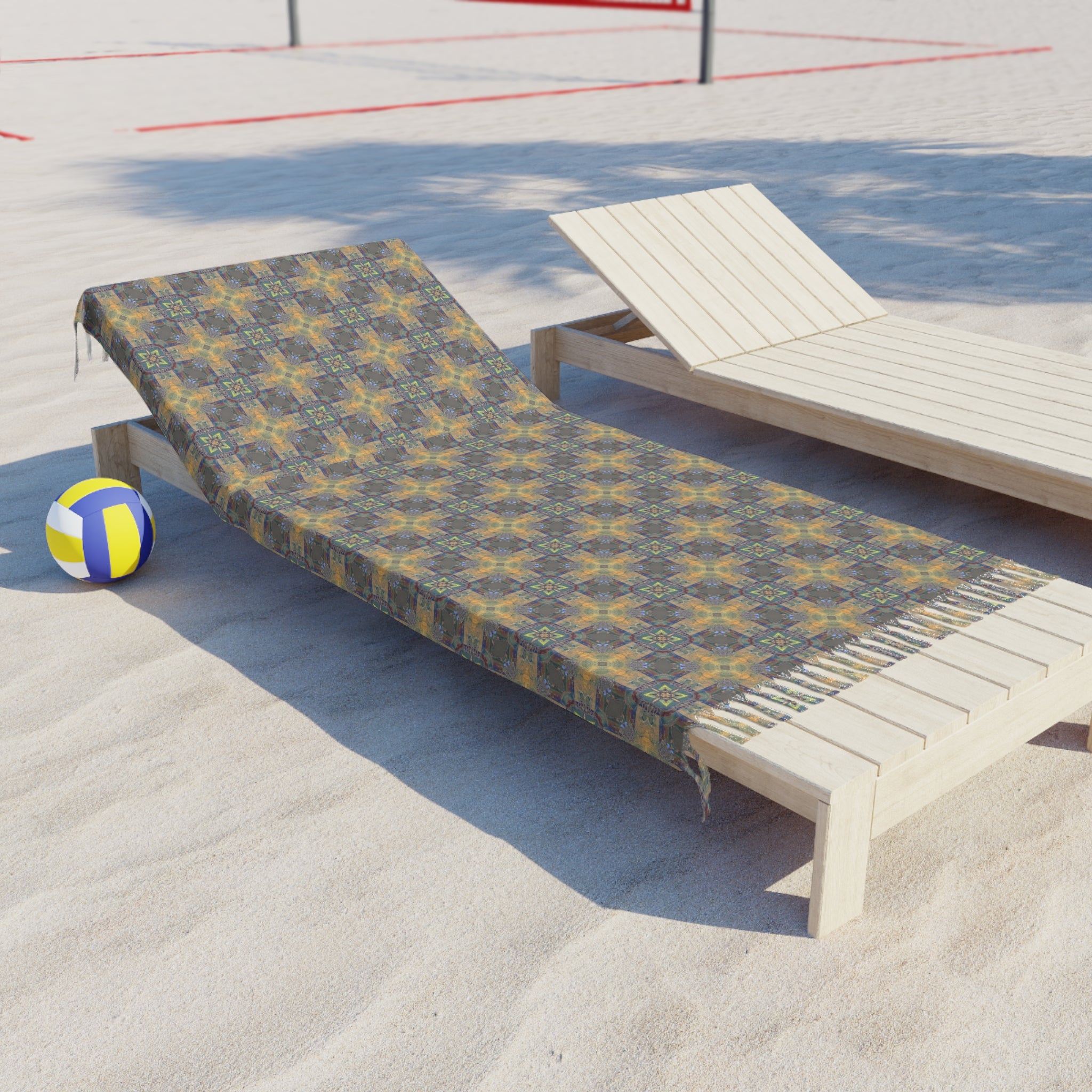 Miigwan Tasseled Beach Towel