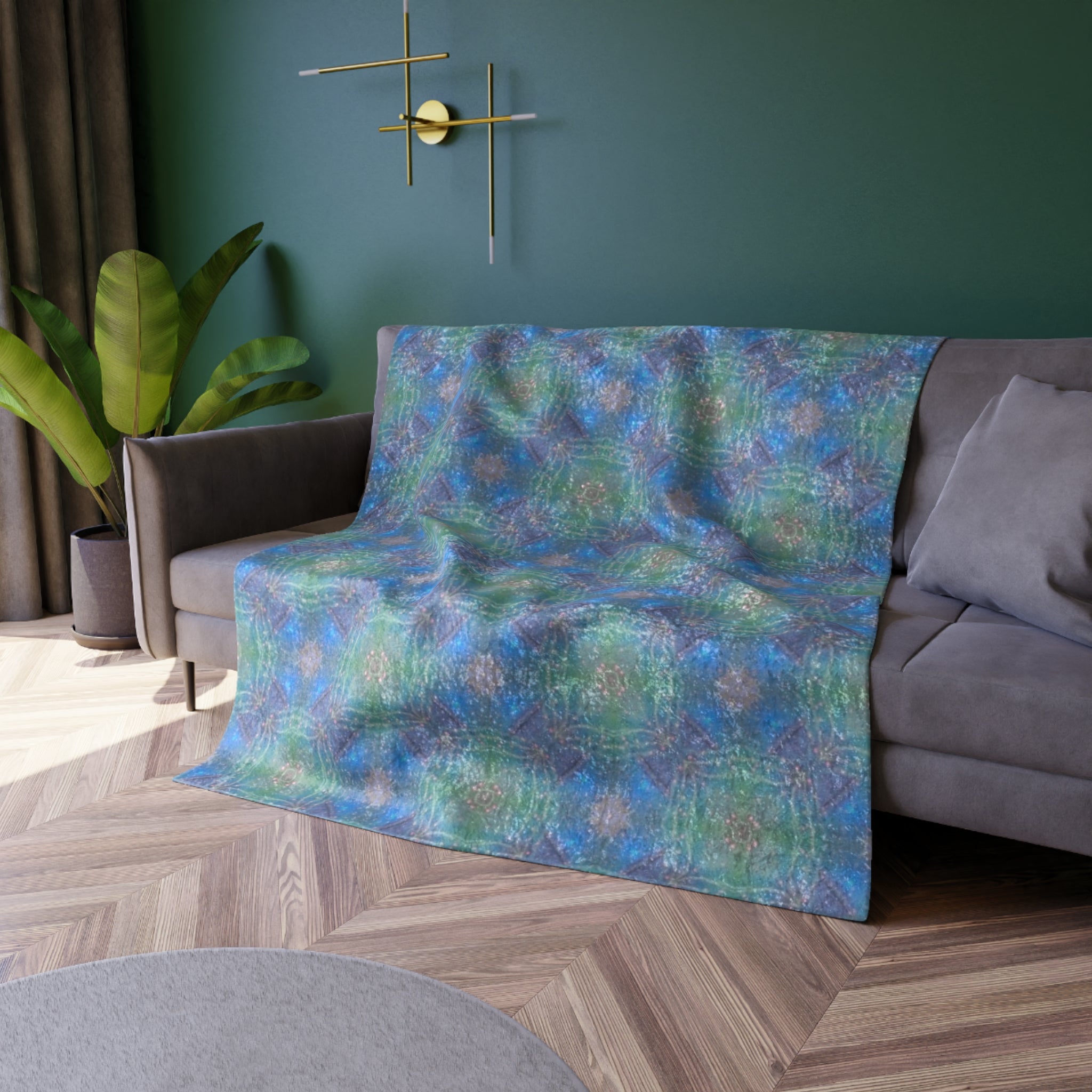 Nova Crushed Velvet Blanket