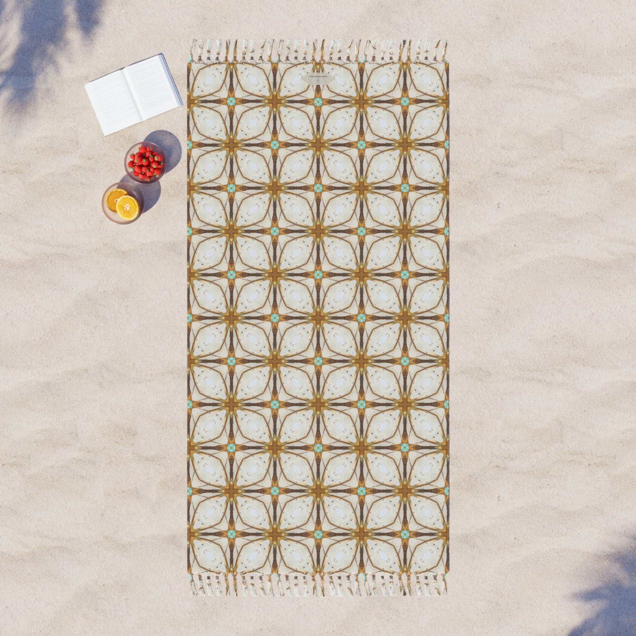 Jeruti Tasseled Beach Towel