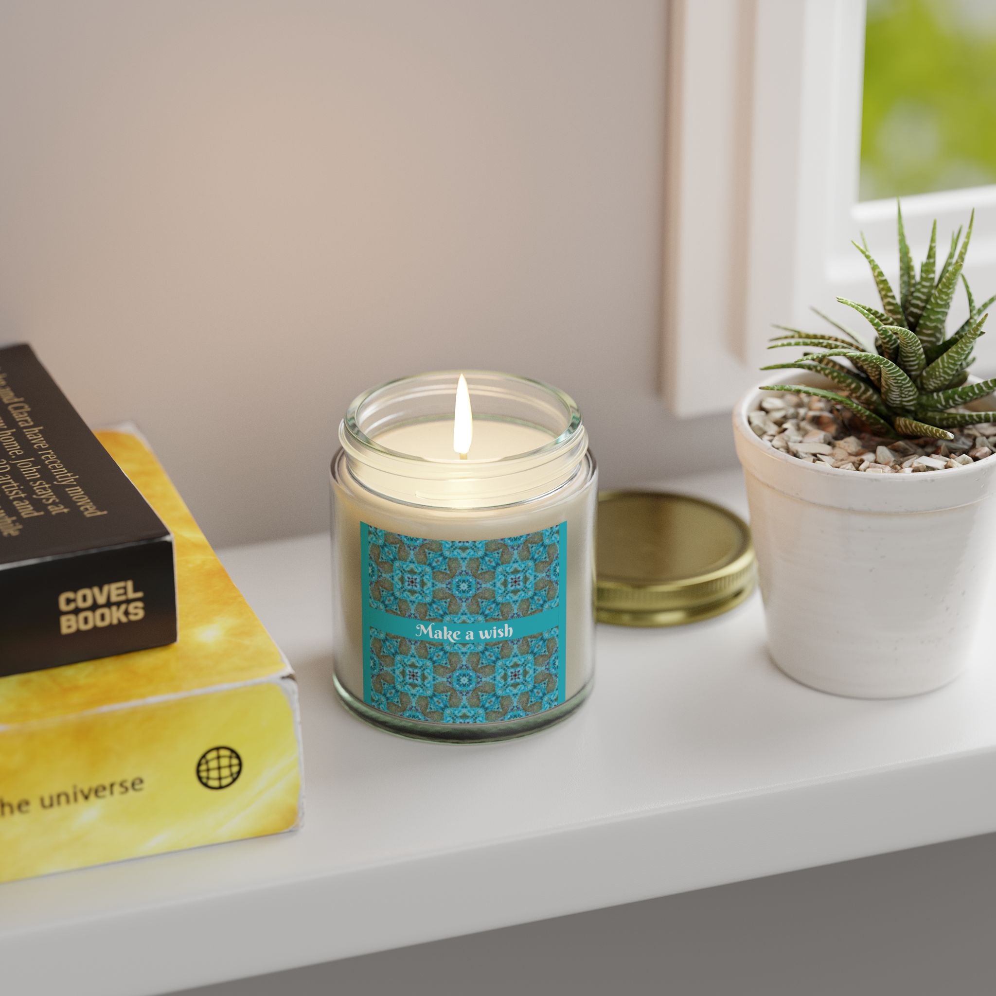 Inspirational Ameyaili Scented Candles, Coconut Apricot Wax (4oz, 9oz)