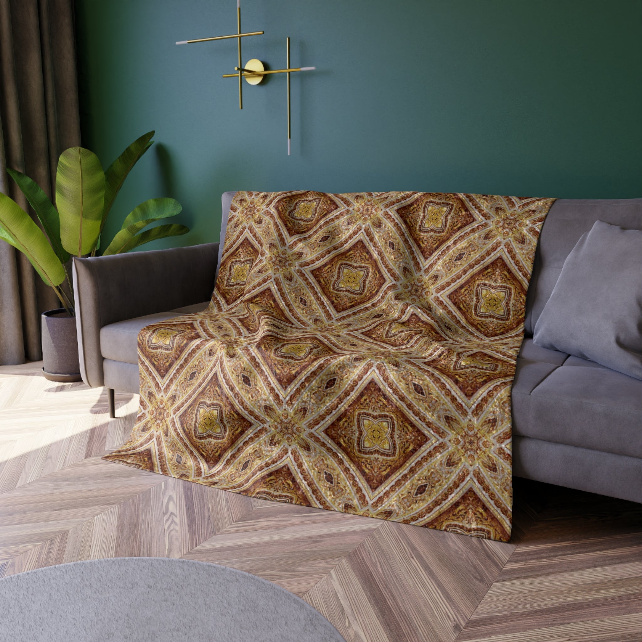 Sequoia Crushed Velvet Blanket