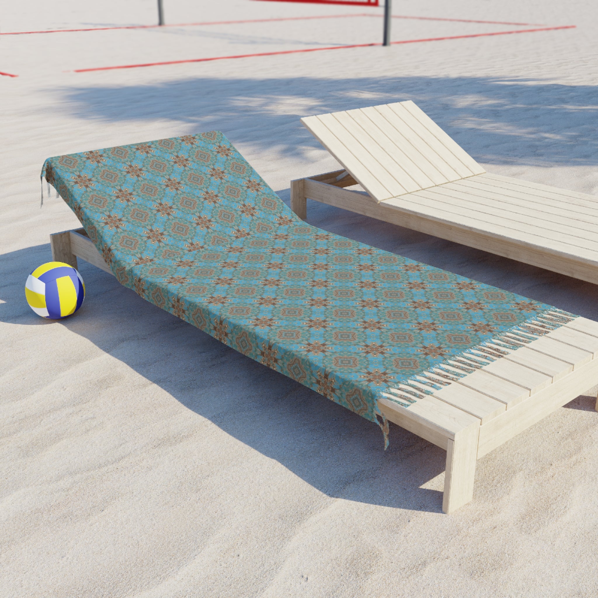 Yatzil Tasseled Beach Towel