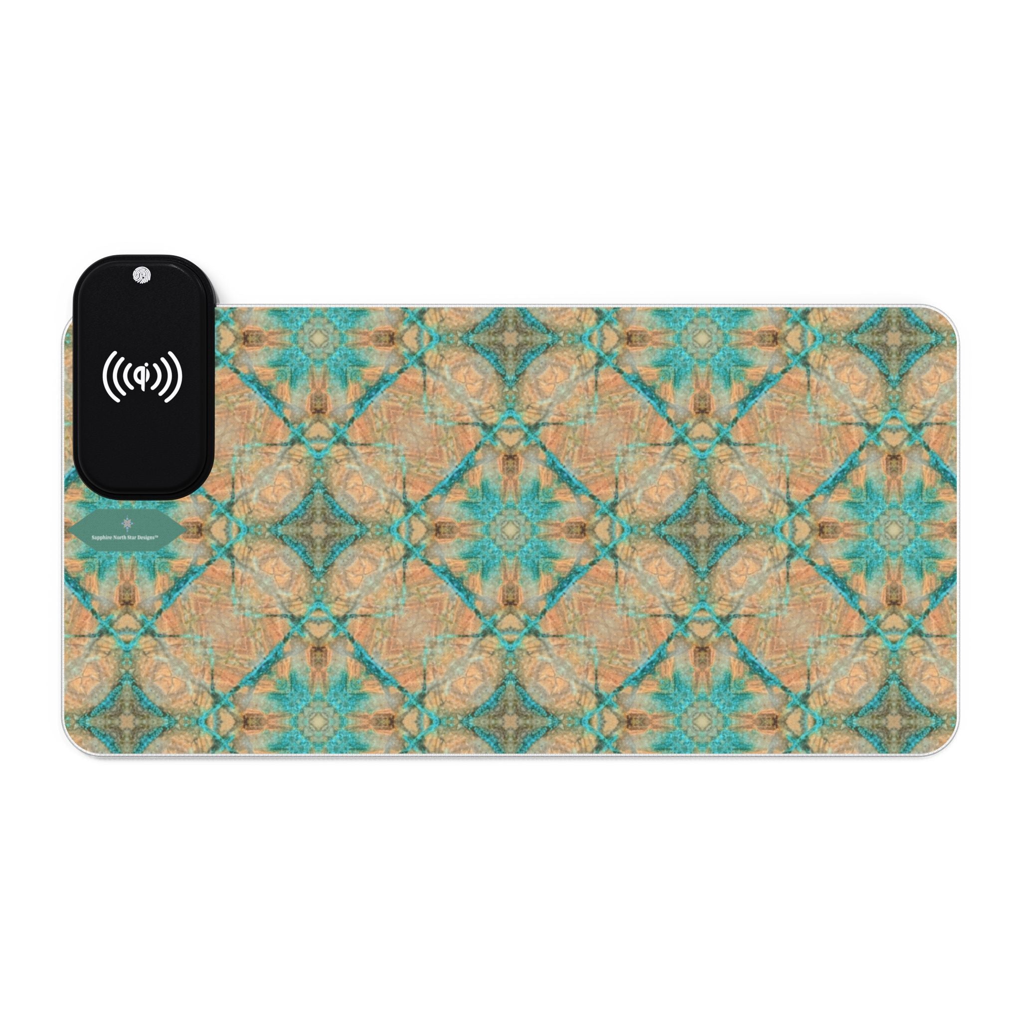 Dakota LED Mouse Pad with Wireless Phone Charging