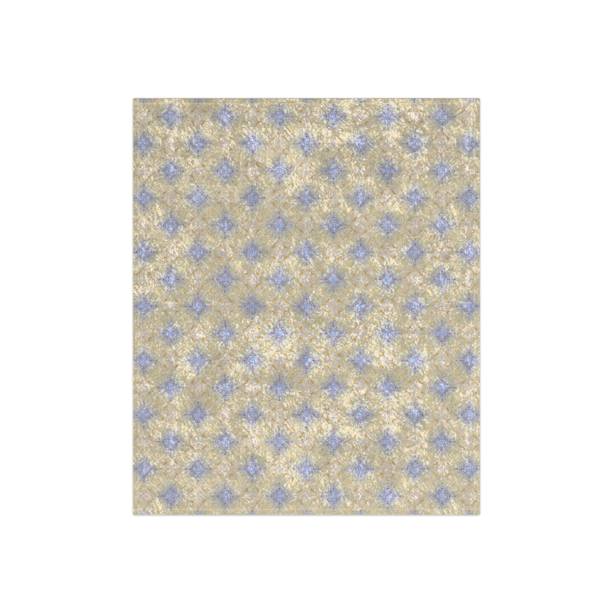 Ivaana Crushed Velvet Blanket