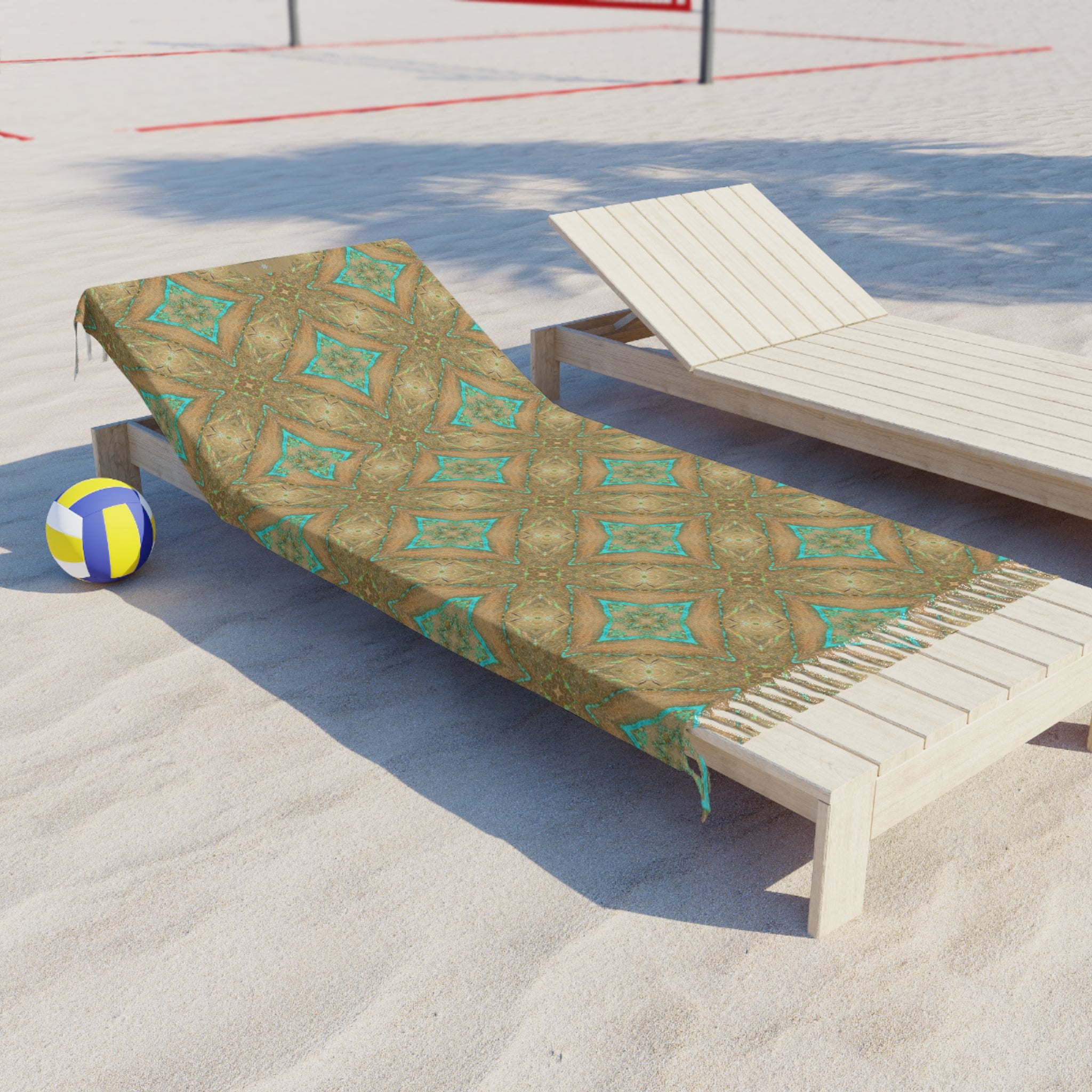 Zultana Tasseled Beach Towel