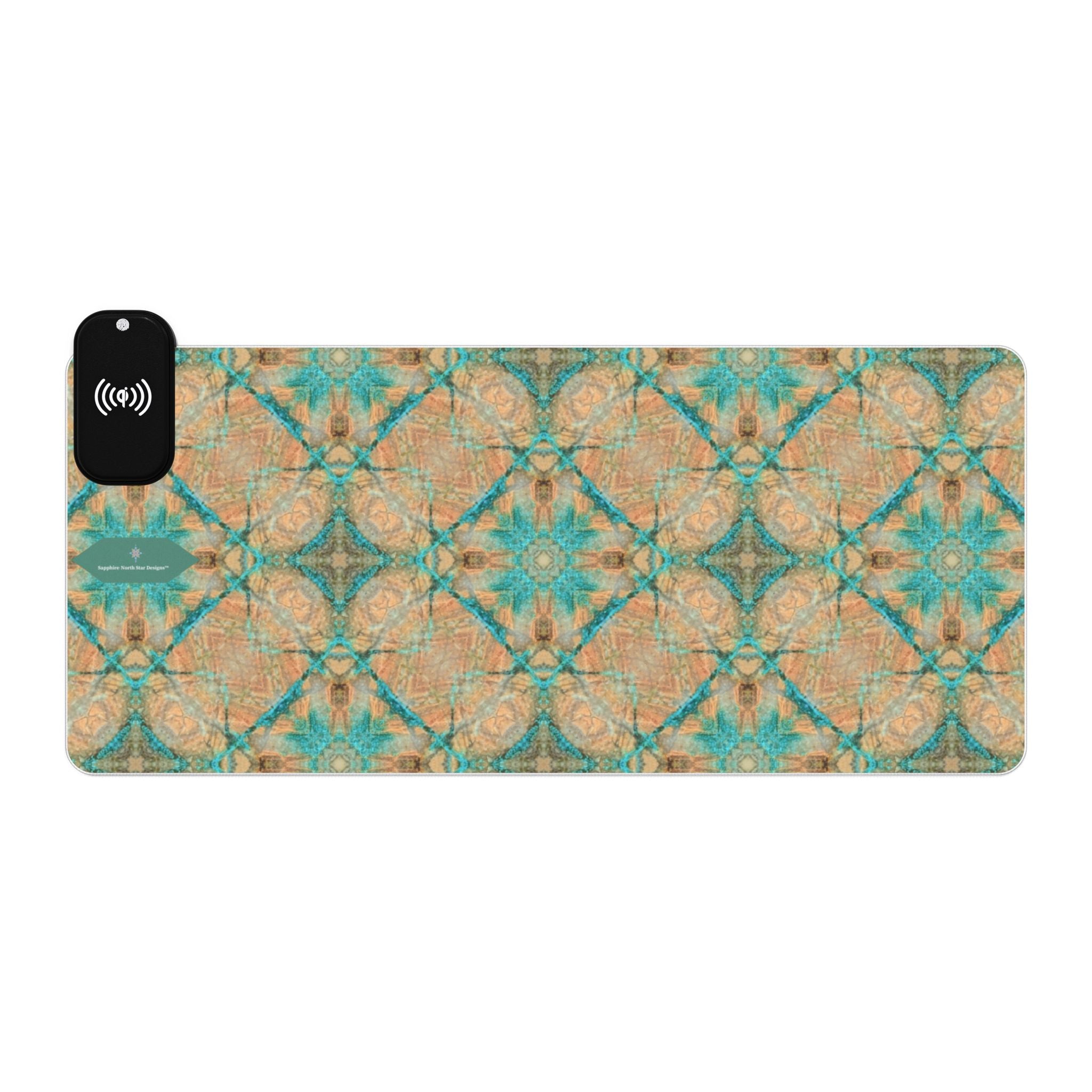 Dakota LED Mouse Pad with Wireless Phone Charging