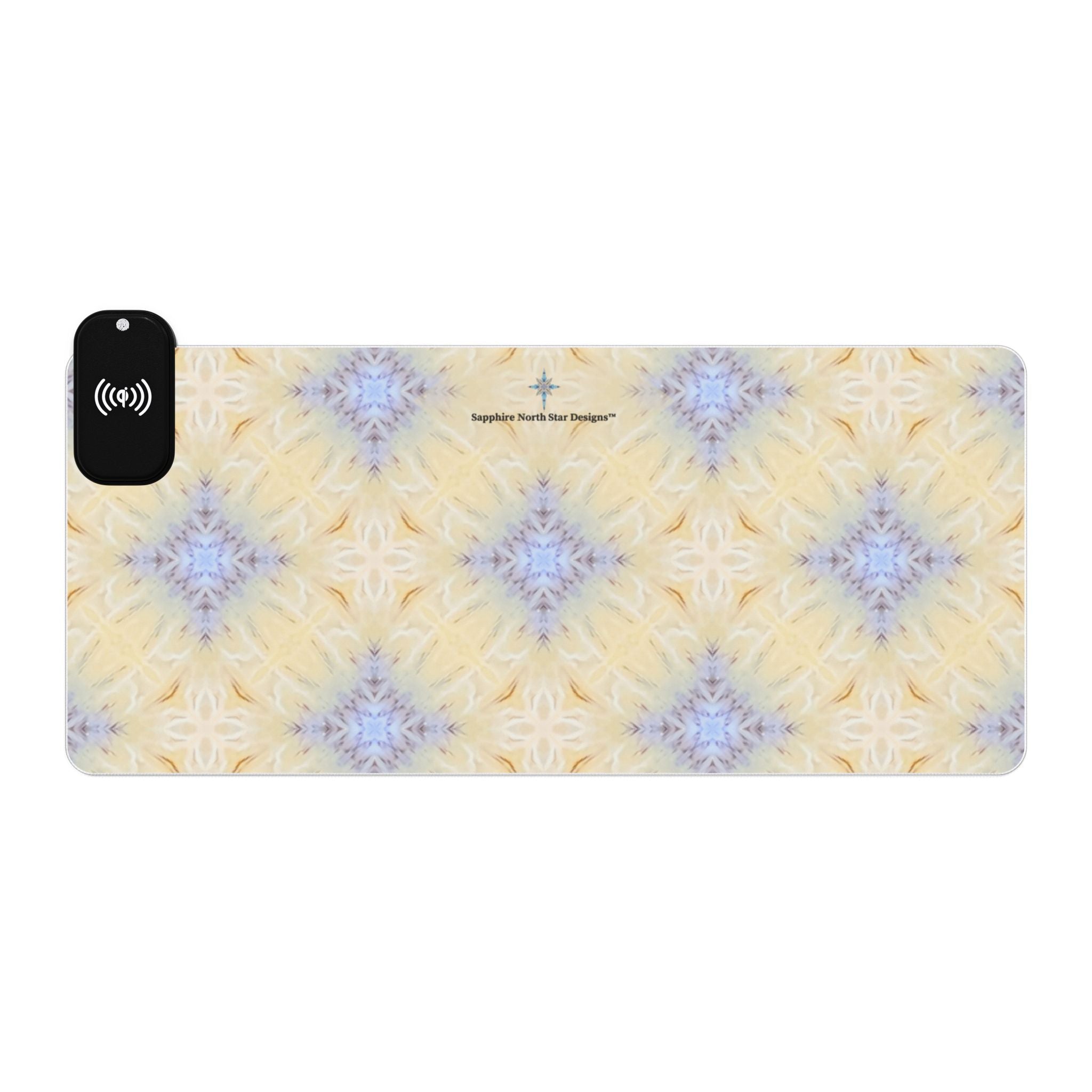 Ivaana LED Mouse Pad with Wireless Phone Charging