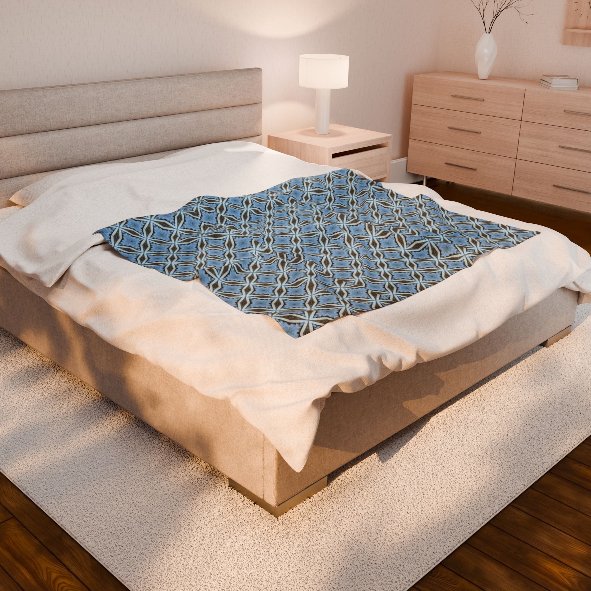 Odina Velveteen Plush Blanket