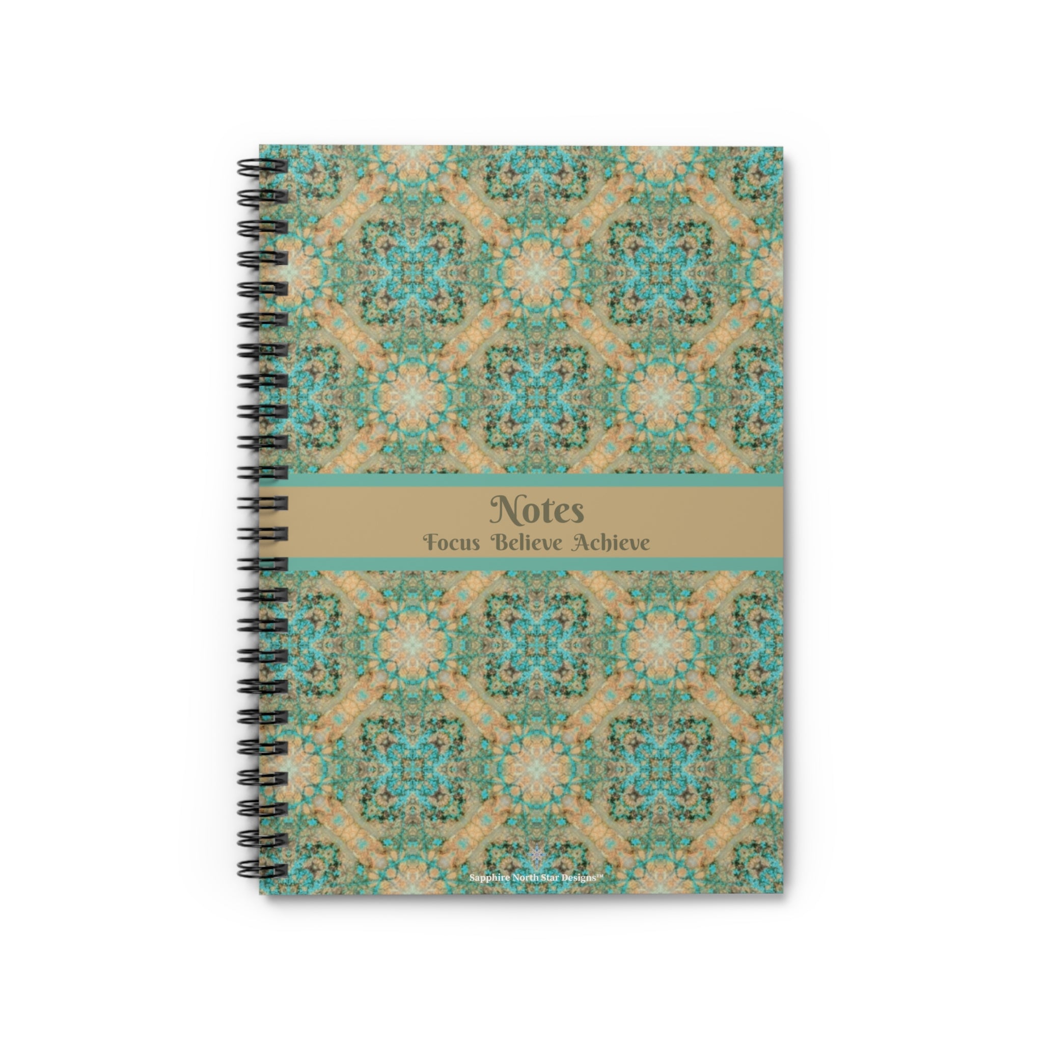 Notes Inspirational Kantuta Spiral Notebook