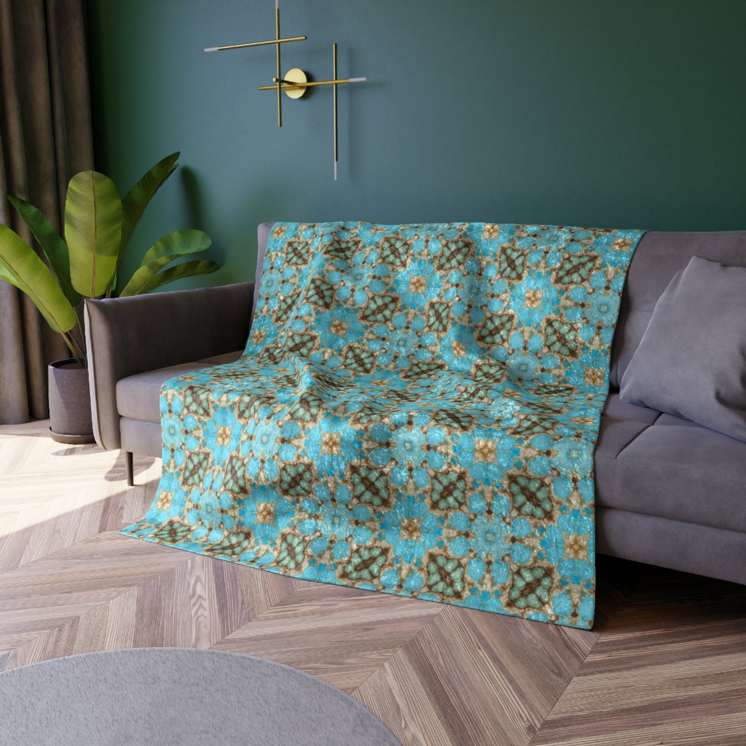 Yareli Crushed Velvet Blanket