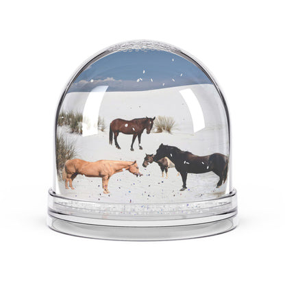 Horse Snow Globe
