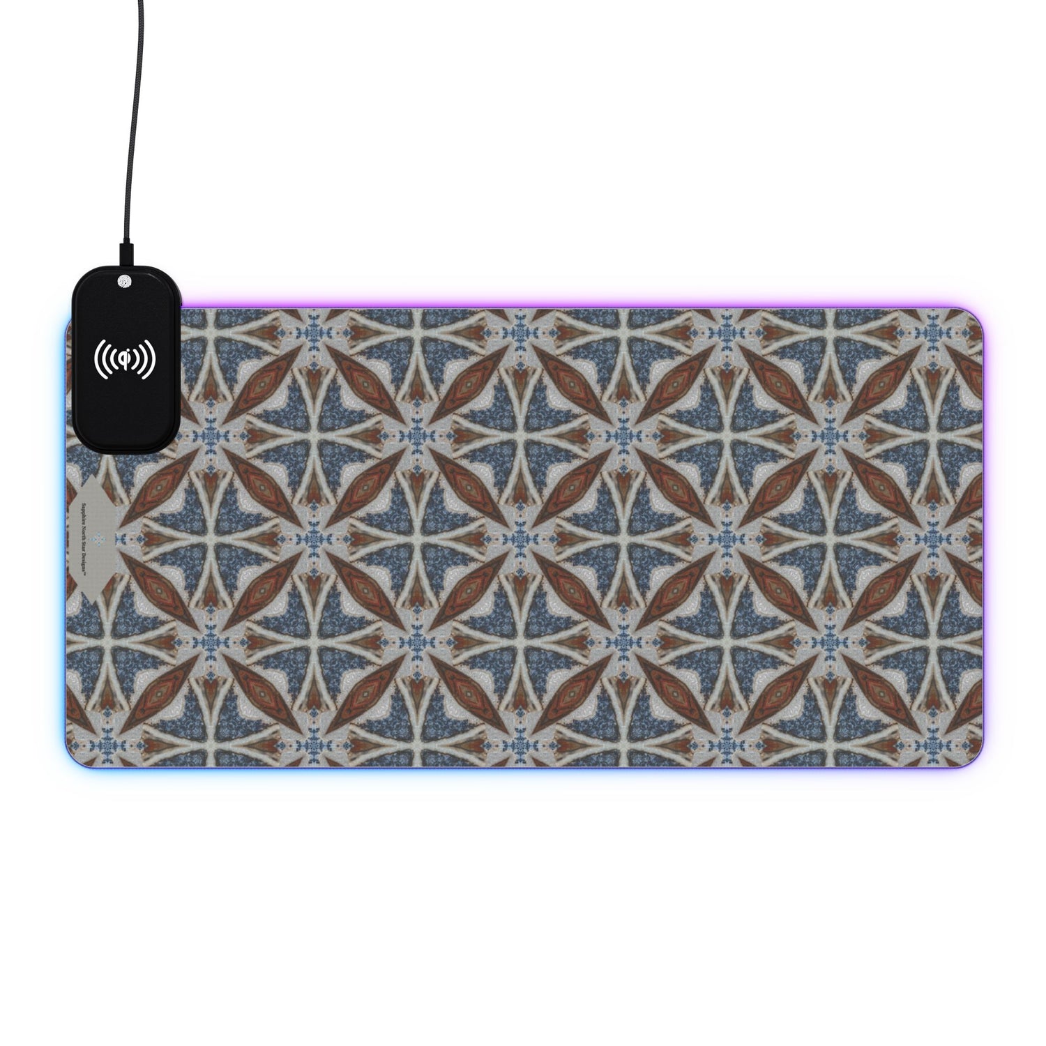 Nakoda LED Mouse Pad with Wireless Phone Charging