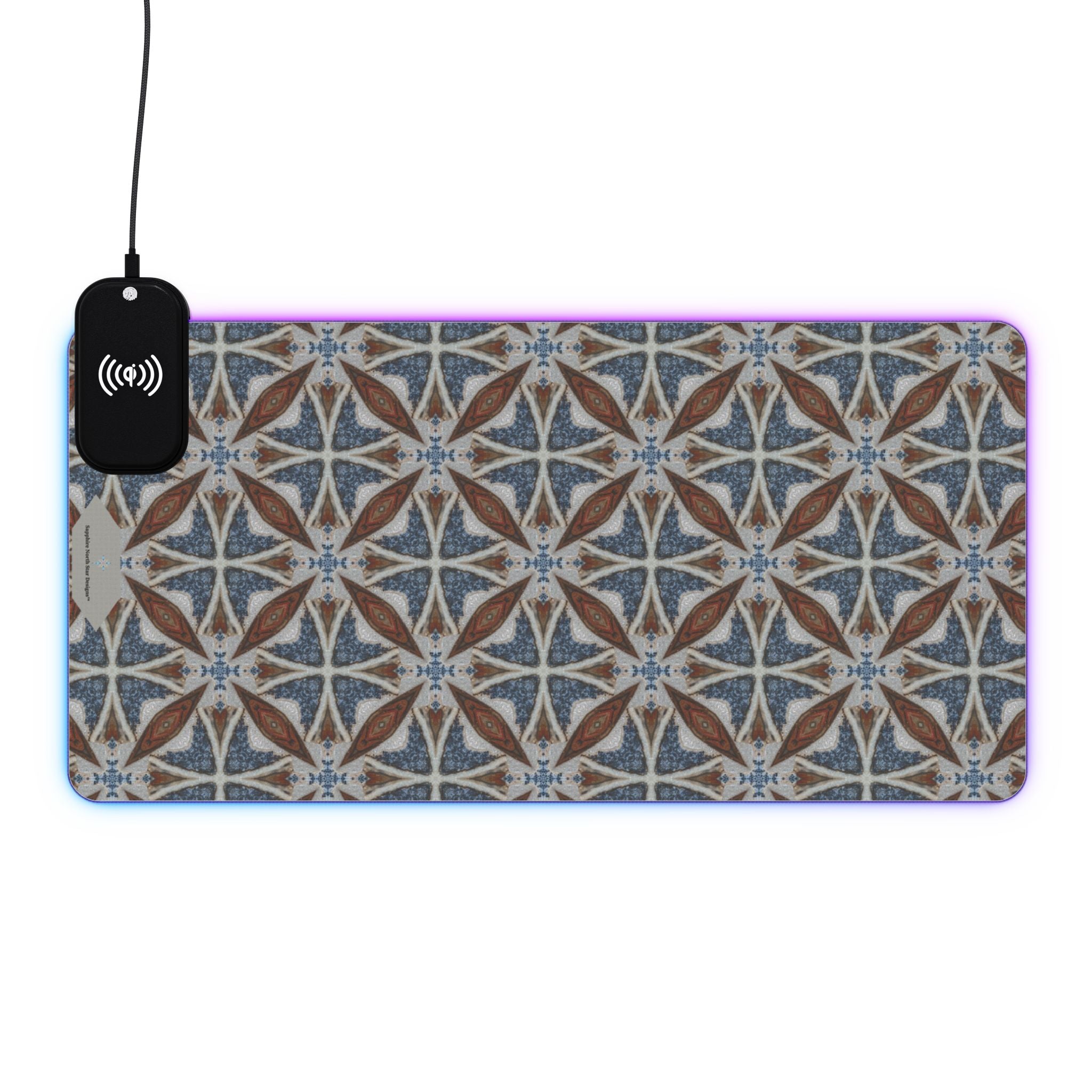 Nakoda LED Mouse Pad with Wireless Phone Charging