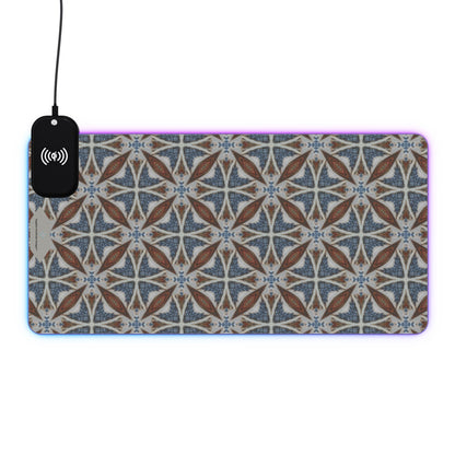 Nakoda LED Mouse Pad with Wireless Phone Charging