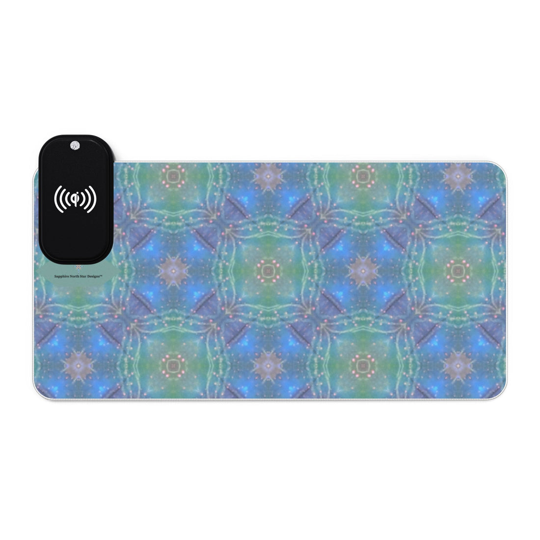 Nova LED Mouse Pad with Wireless Phone Charging