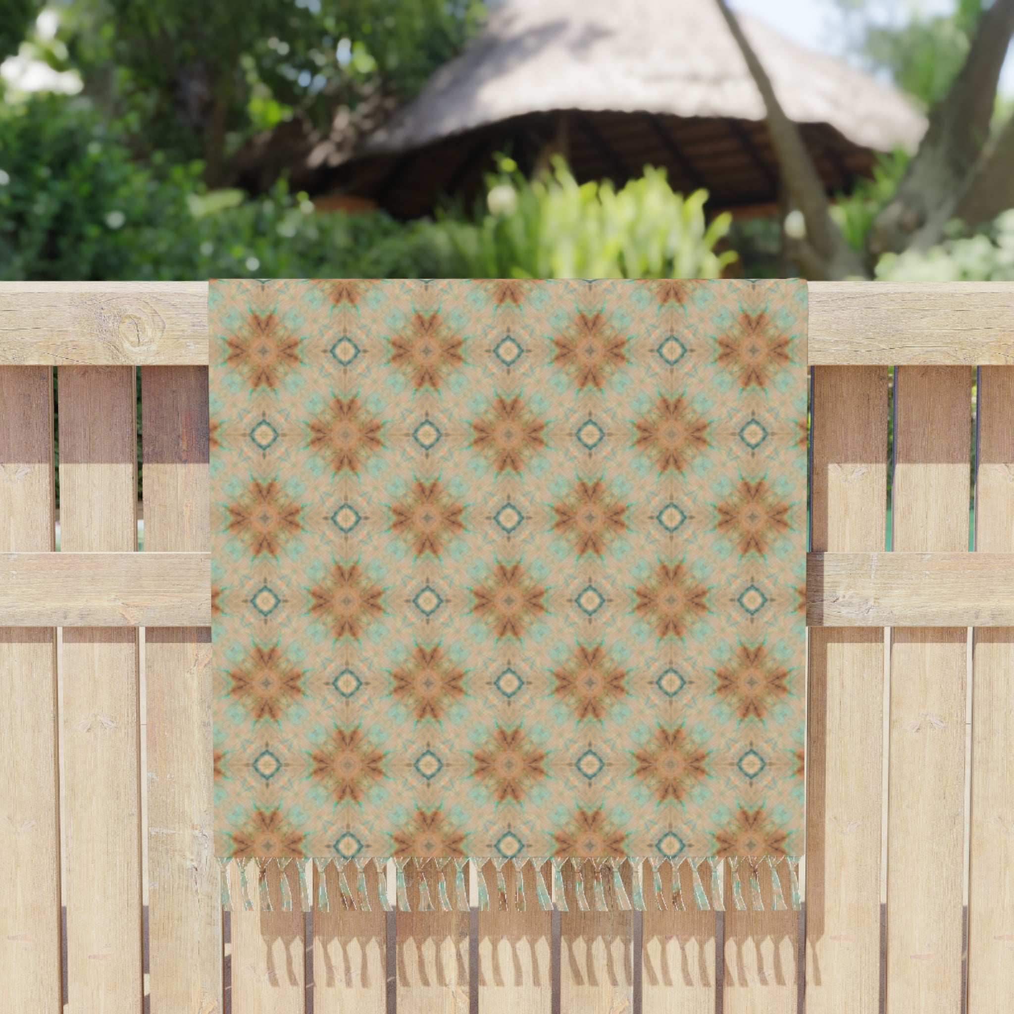 Shikoba Tasseled Beach Towel