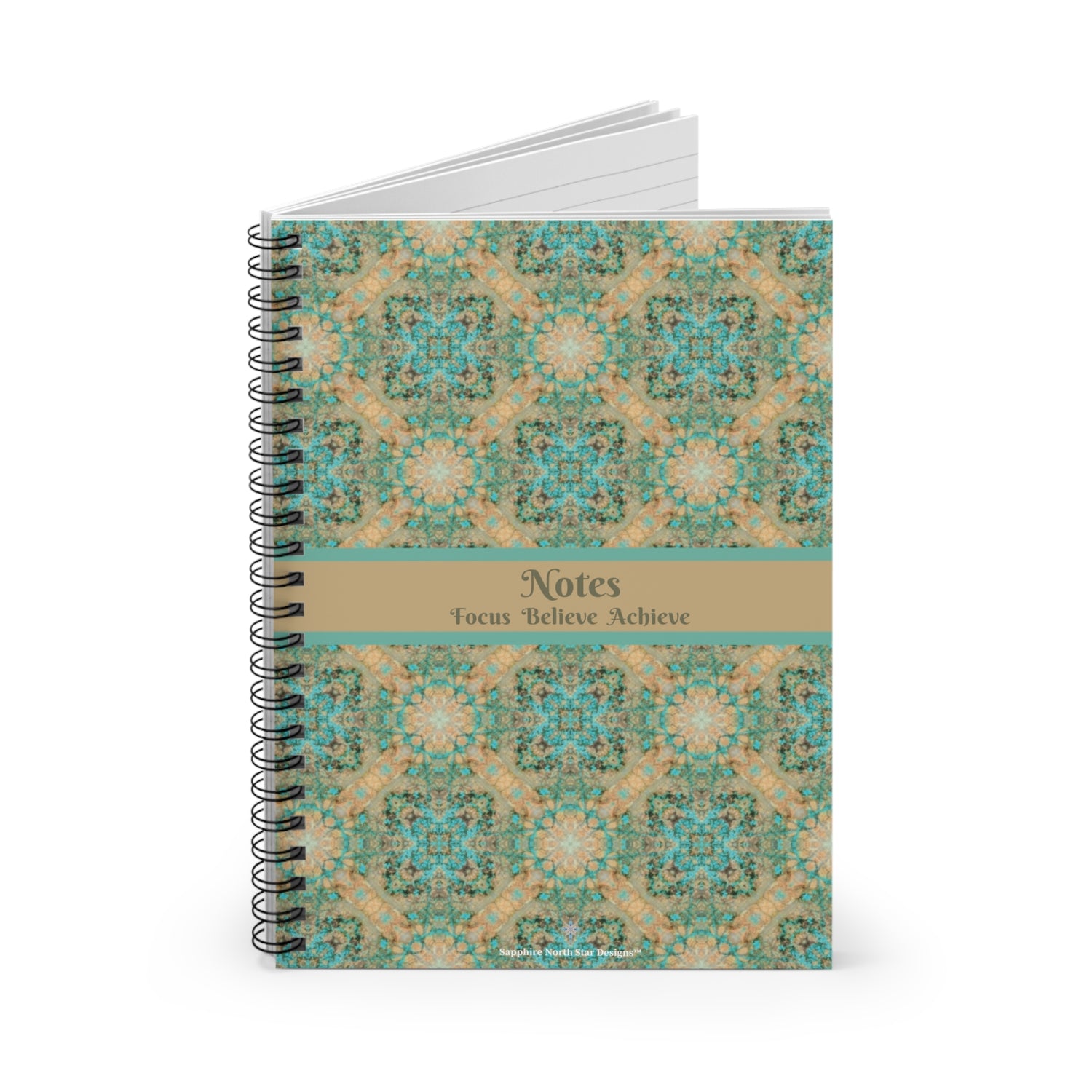 Notes Inspirational Kantuta Spiral Notebook