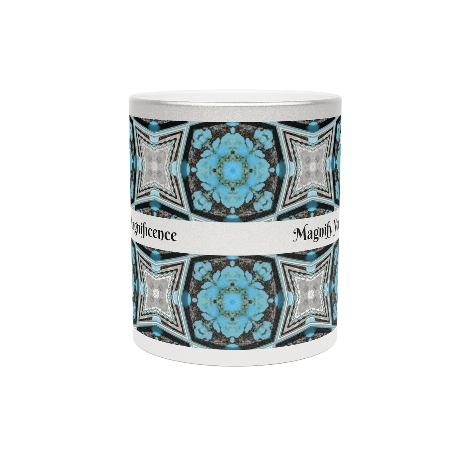 Magnify Your Magnificence Metallic Mug