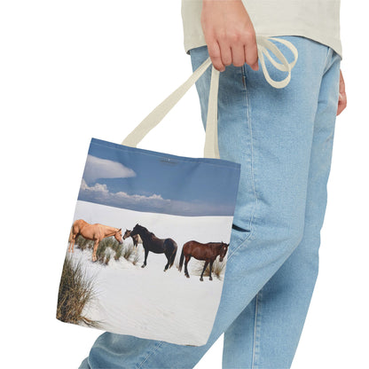 Horse Canvas Tote Bag