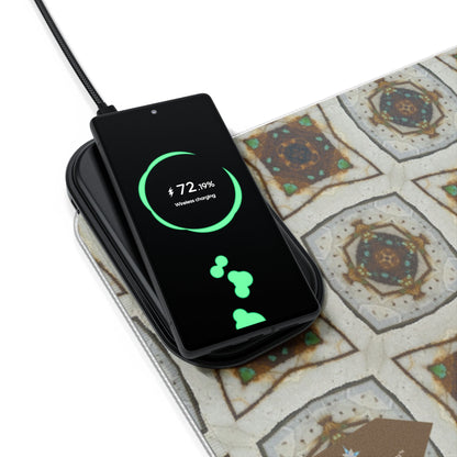 Tanin LED Mouse Pad with Wireless Phone Charging