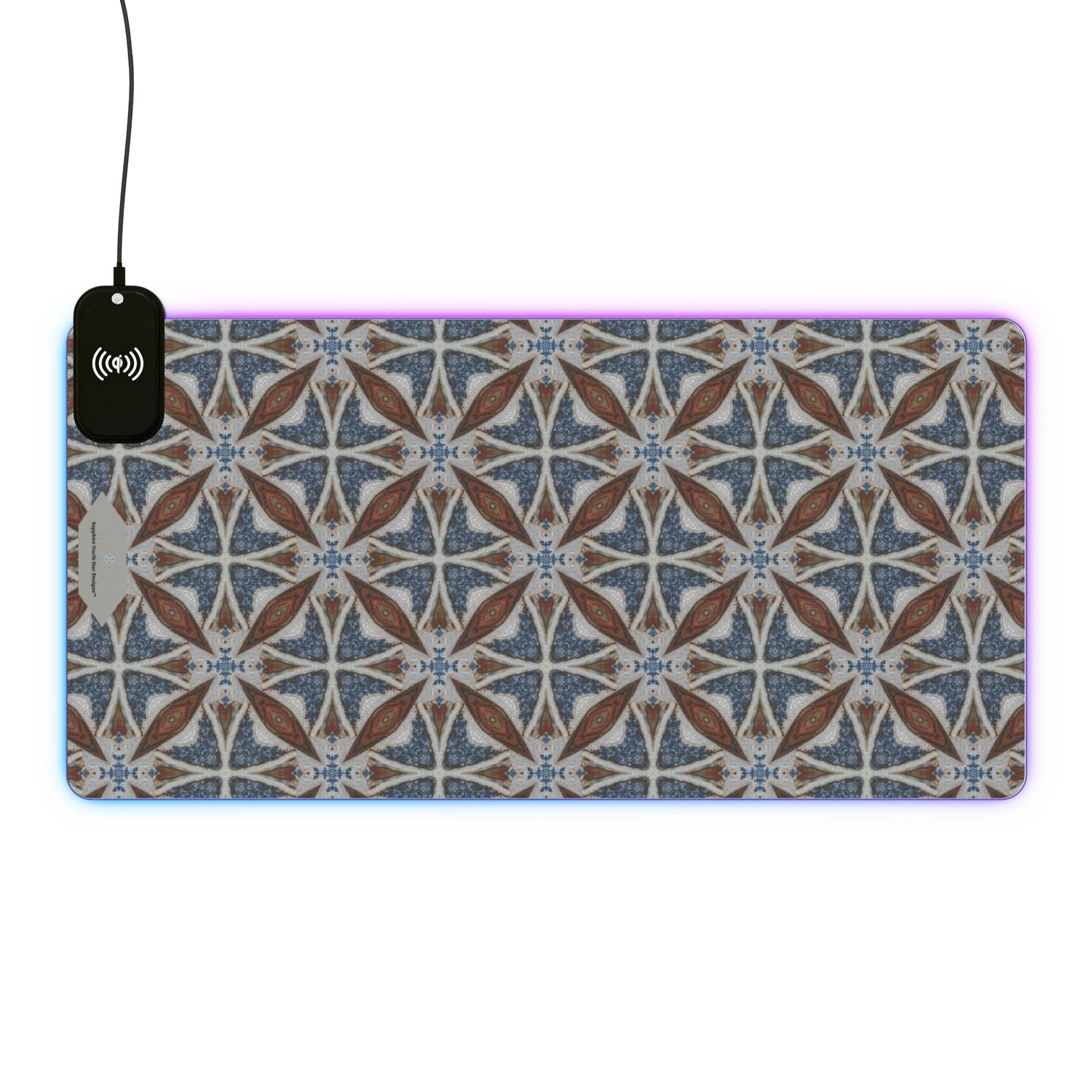 Nakoda LED Mouse Pad with Wireless Phone Charging