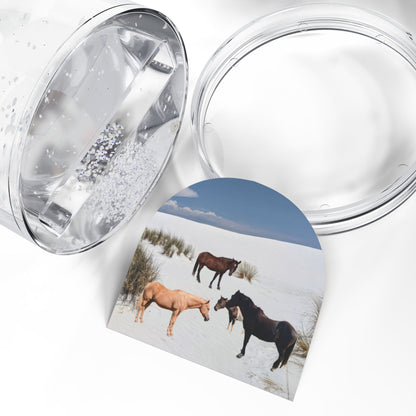 Horse Snow Globe