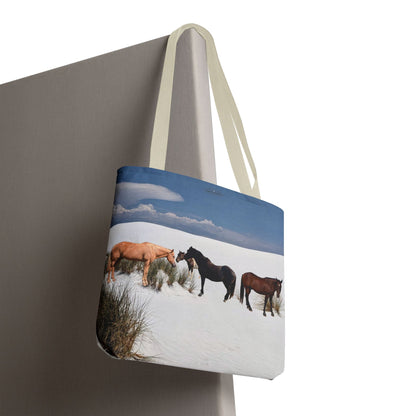 Horse Canvas Tote Bag