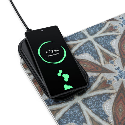 Nakoda LED Mouse Pad with Wireless Phone Charging