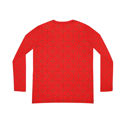 Nina Red Long Sleeve Shirt