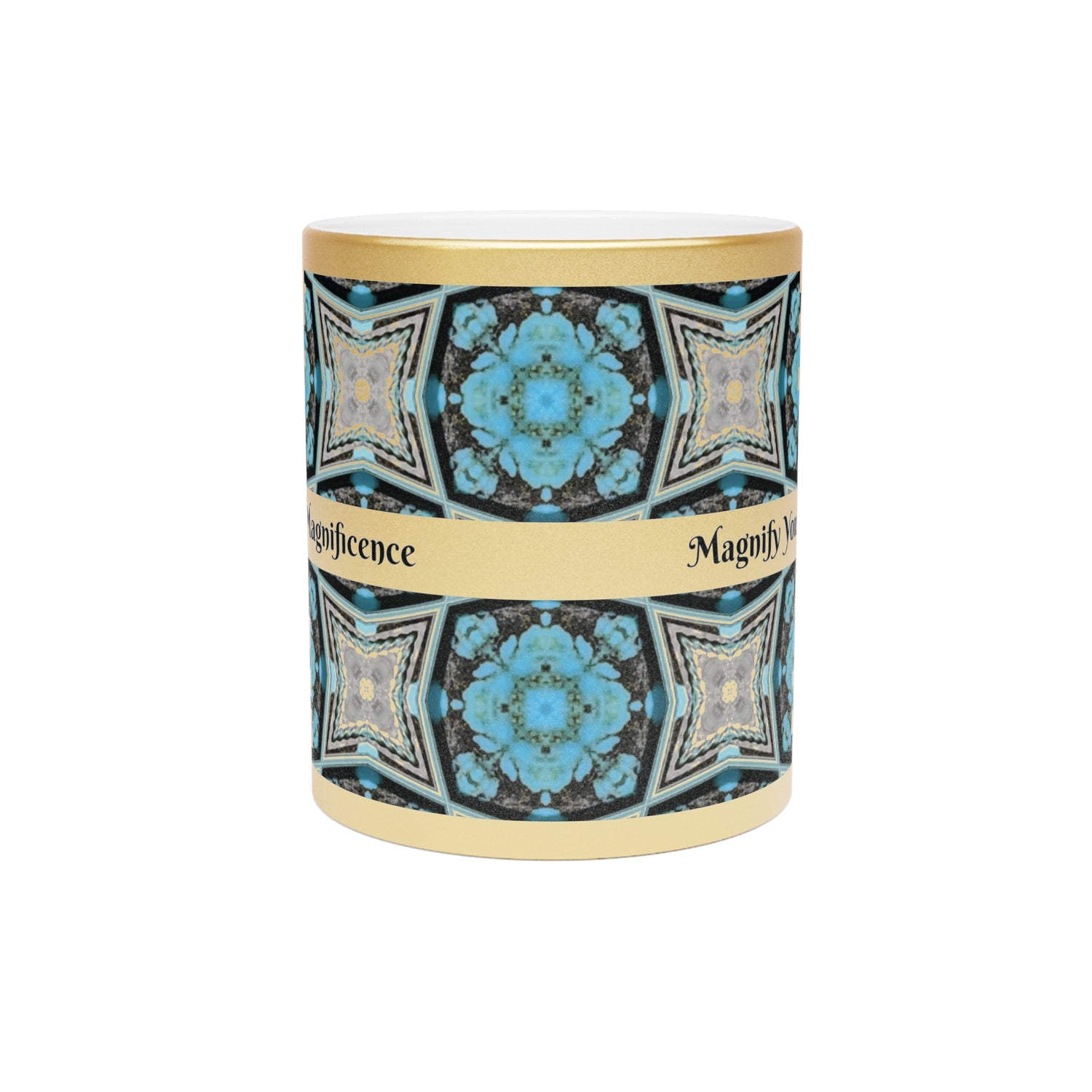 Magnify Your Magnificence Metallic Mug