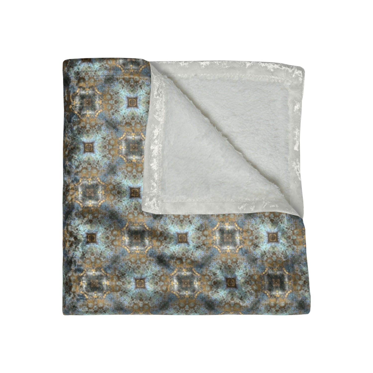 Kanza Crushed Velvet Blanket