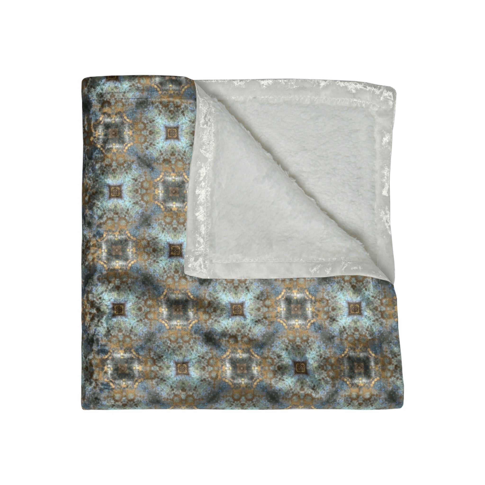 Kanza Crushed Velvet Blanket